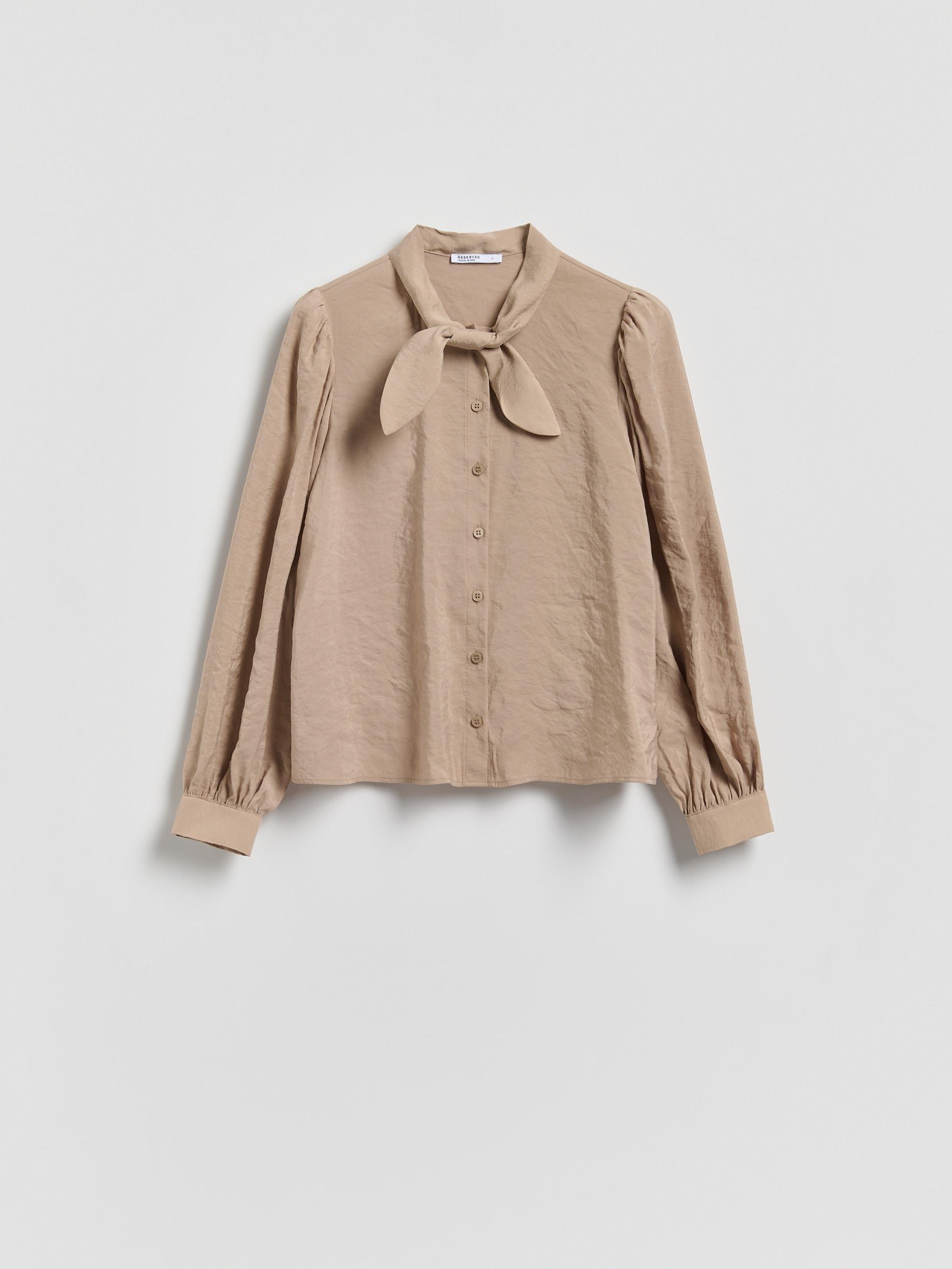 Beige Modal Blend Shirt, Beige, large image number 3