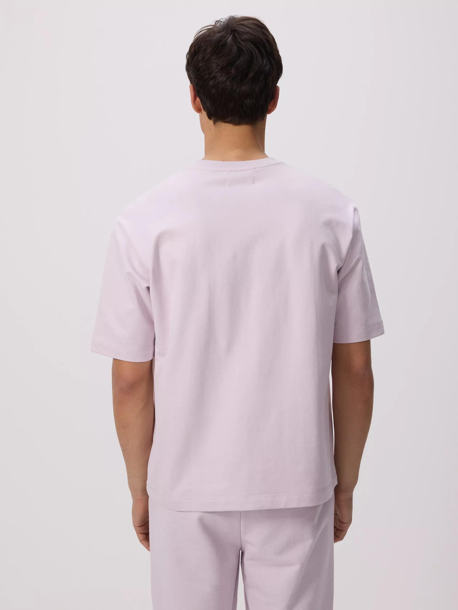 LAVENDER Boxy cotton T-shirt, Purple, large image number 2