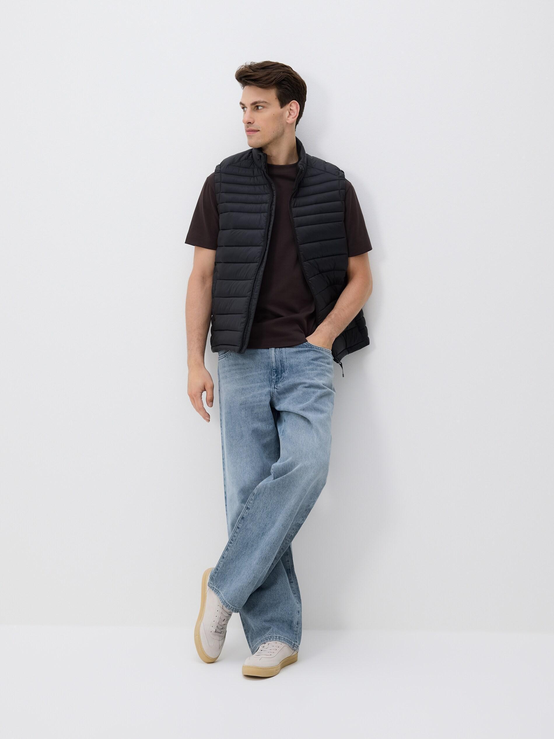 DARK BROWN Boxy cotton T-shirt, Brown, large image number 1