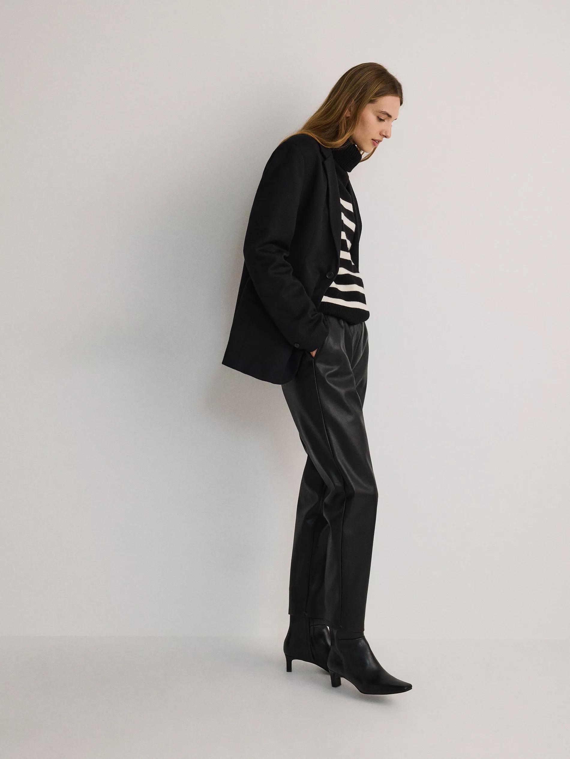 BLACK Jogger trousers, Black, large image number 2