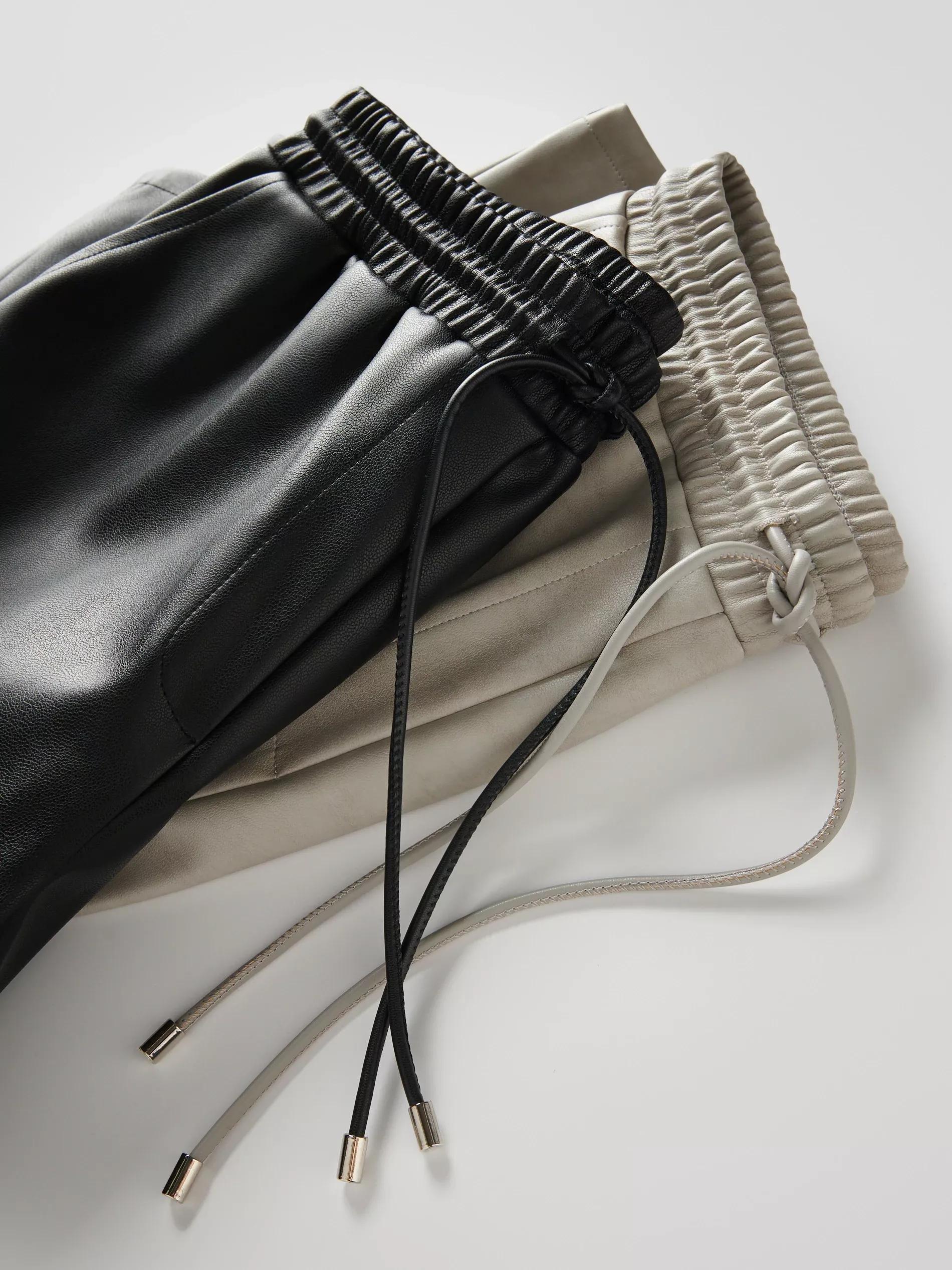 BLACK Jogger trousers, Black, large image number 5