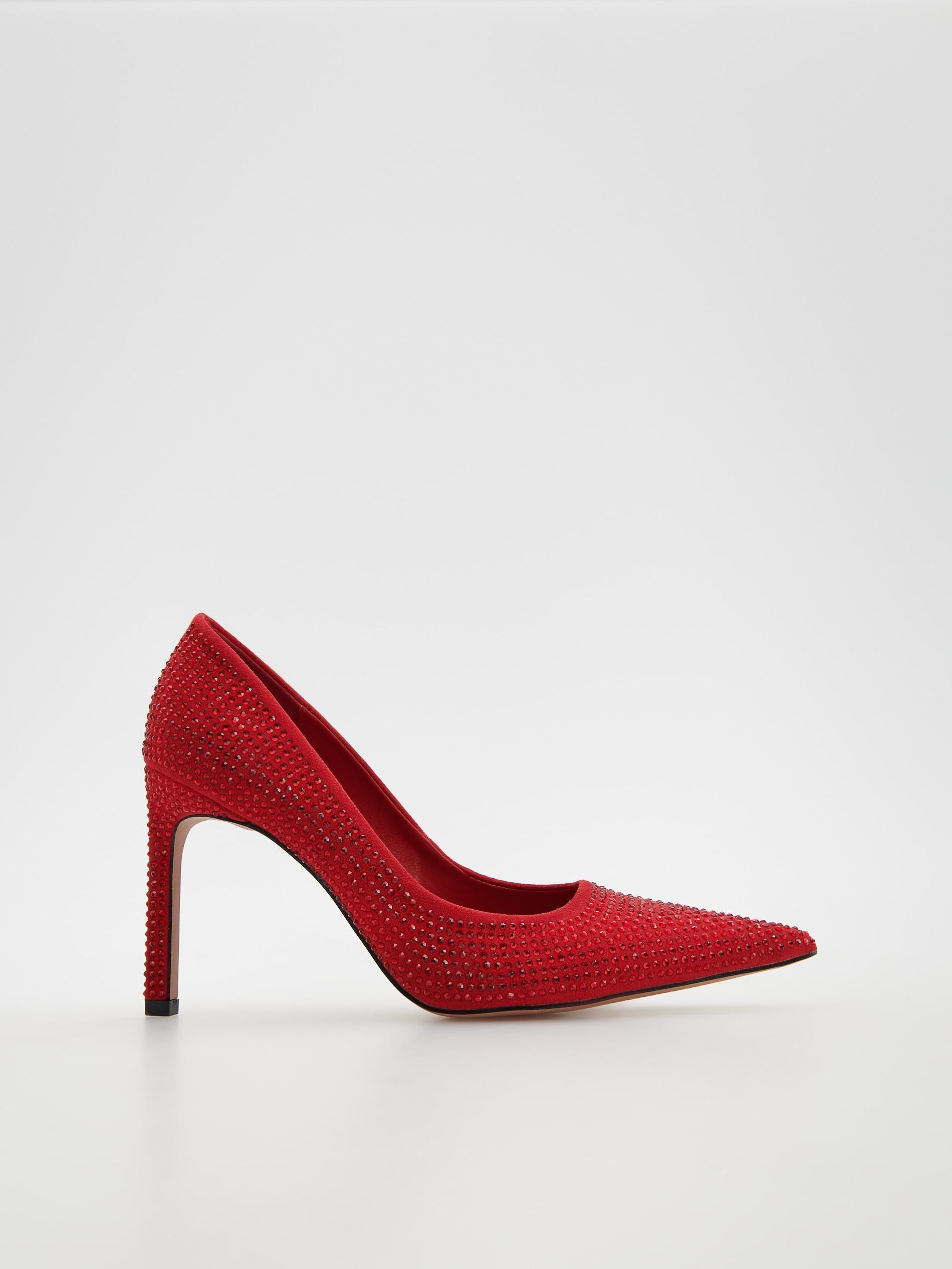 Red High Heels With Detailing, Women, , large image number 1