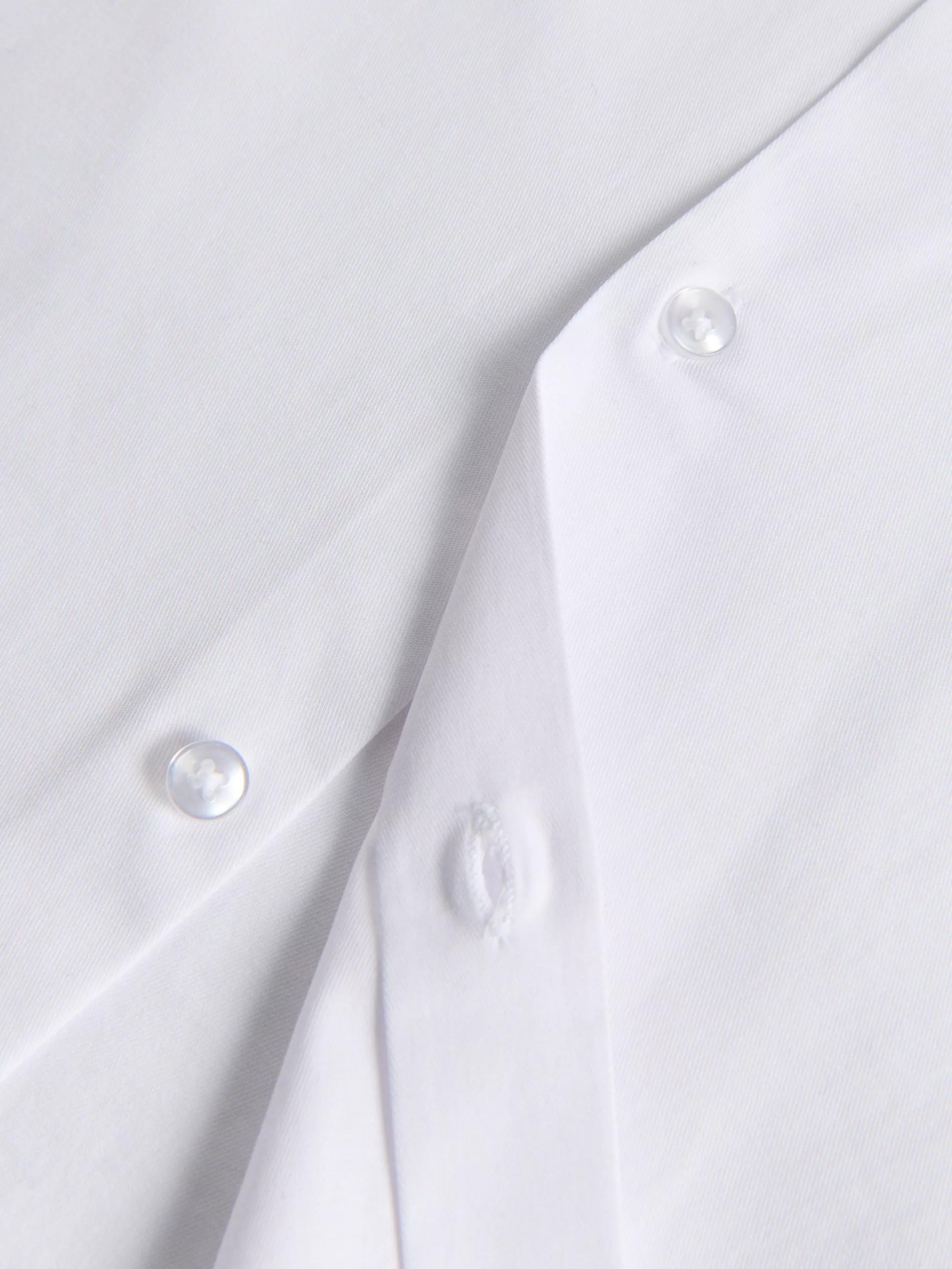 White Cotton Shirt, , large image number 1