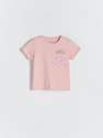 Reserved - Pink T-Shirt With Pocket