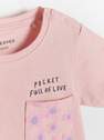 Reserved - Pink T-Shirt With Pocket