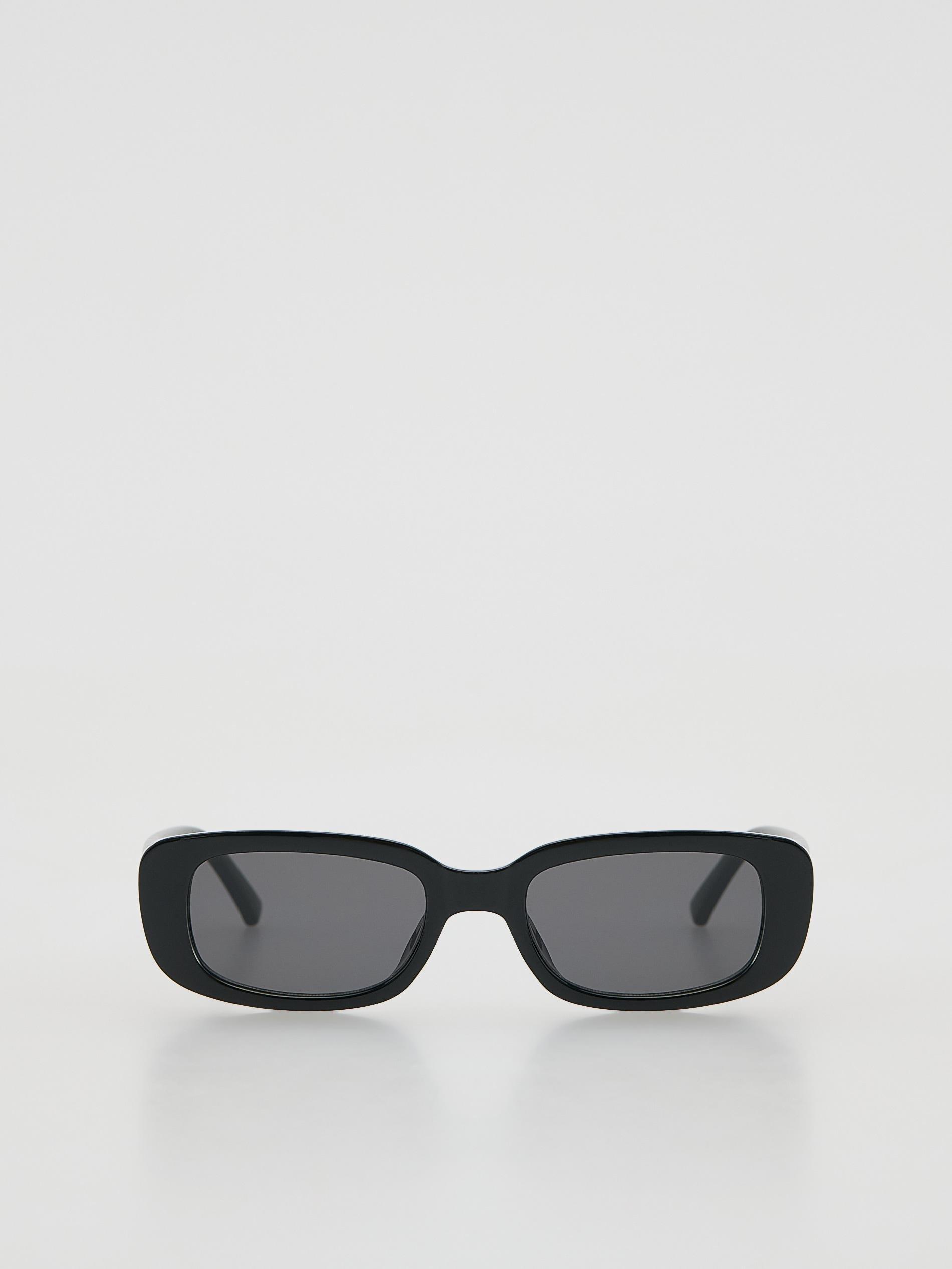 Black Sunglasses With Case, Black, medium