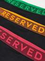 Reserved - Black Long Boxers 3 Pack