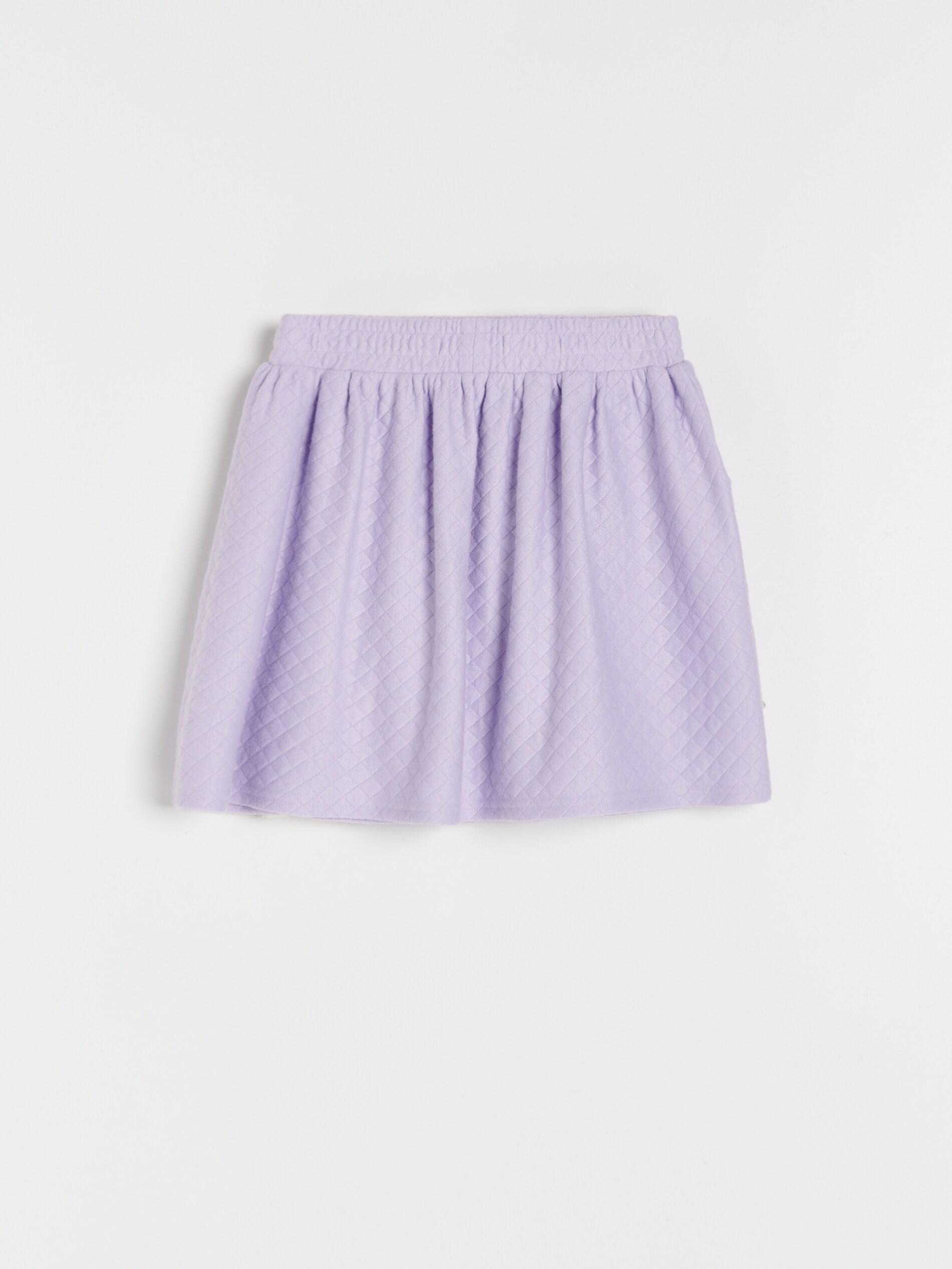 Purple Jersey skirt with pockets, , large image number 3