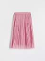 Reserved - Pink Pleated Tulle Skirt