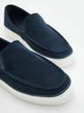 Reserved - Navy Leather Sneakers