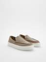 Reserved - Beige Leather Sneakers