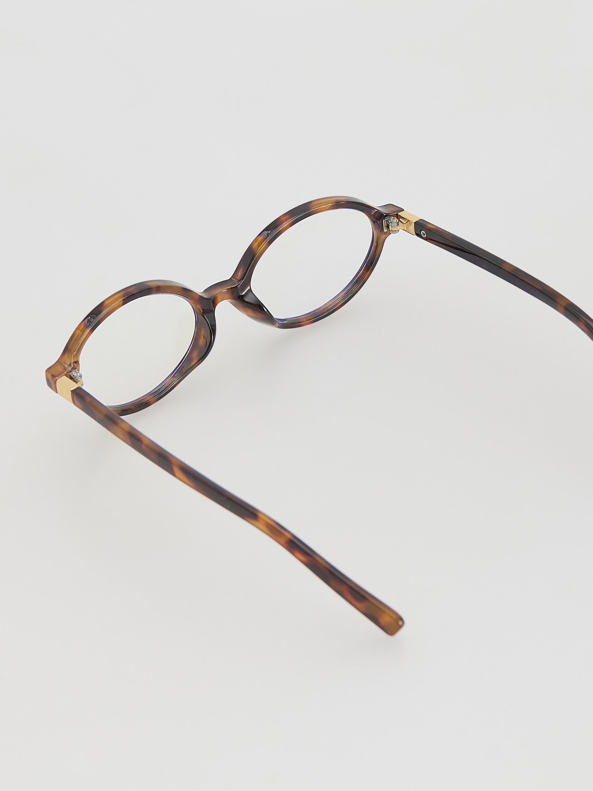 Black Clear Lens Glasses, Black, large image number 2