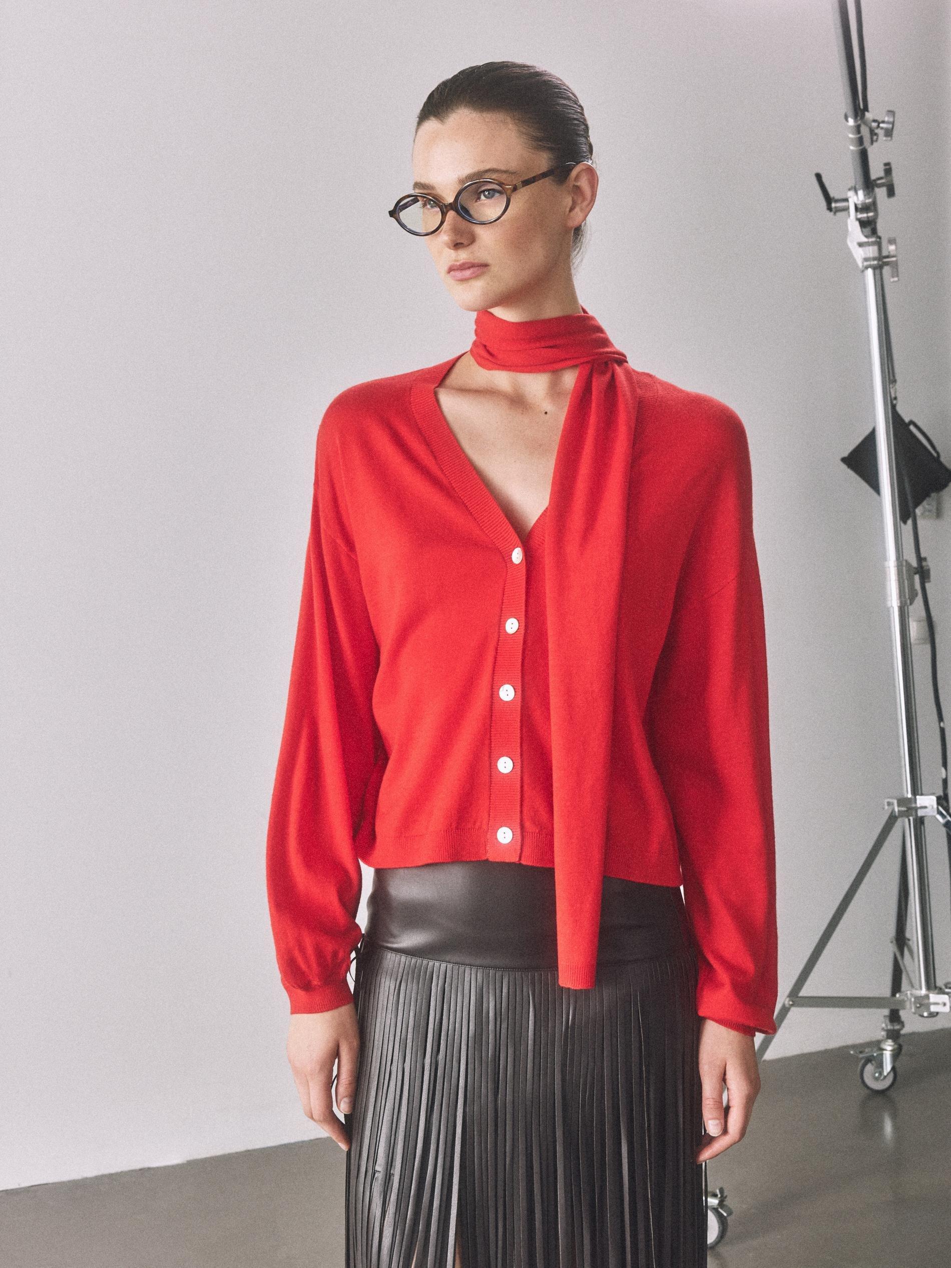 Black Clear Lens Glasses, Black, large image number 3