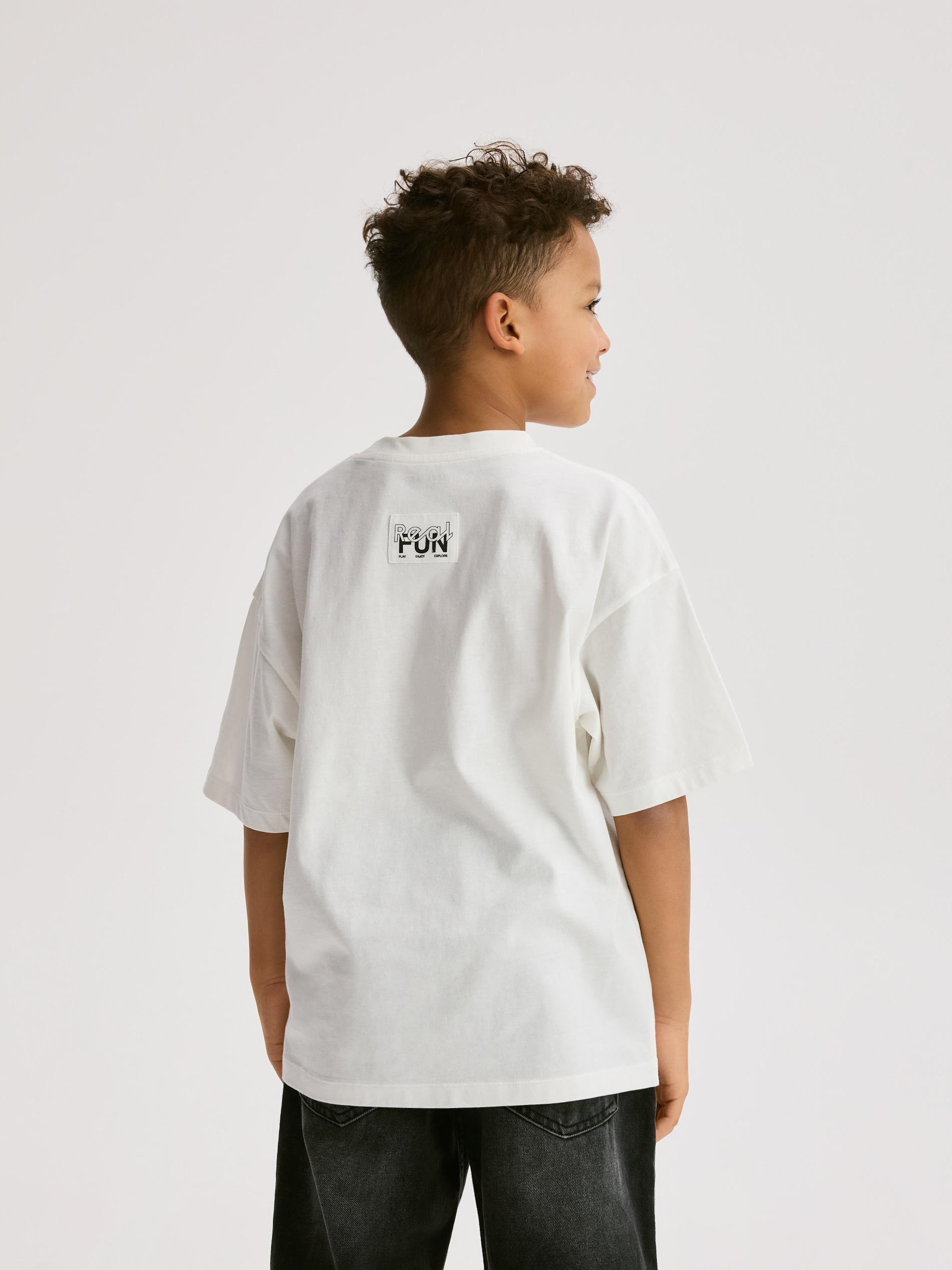 Navy Cotton T-Shirt 3 Pack, Navy, large image number 5