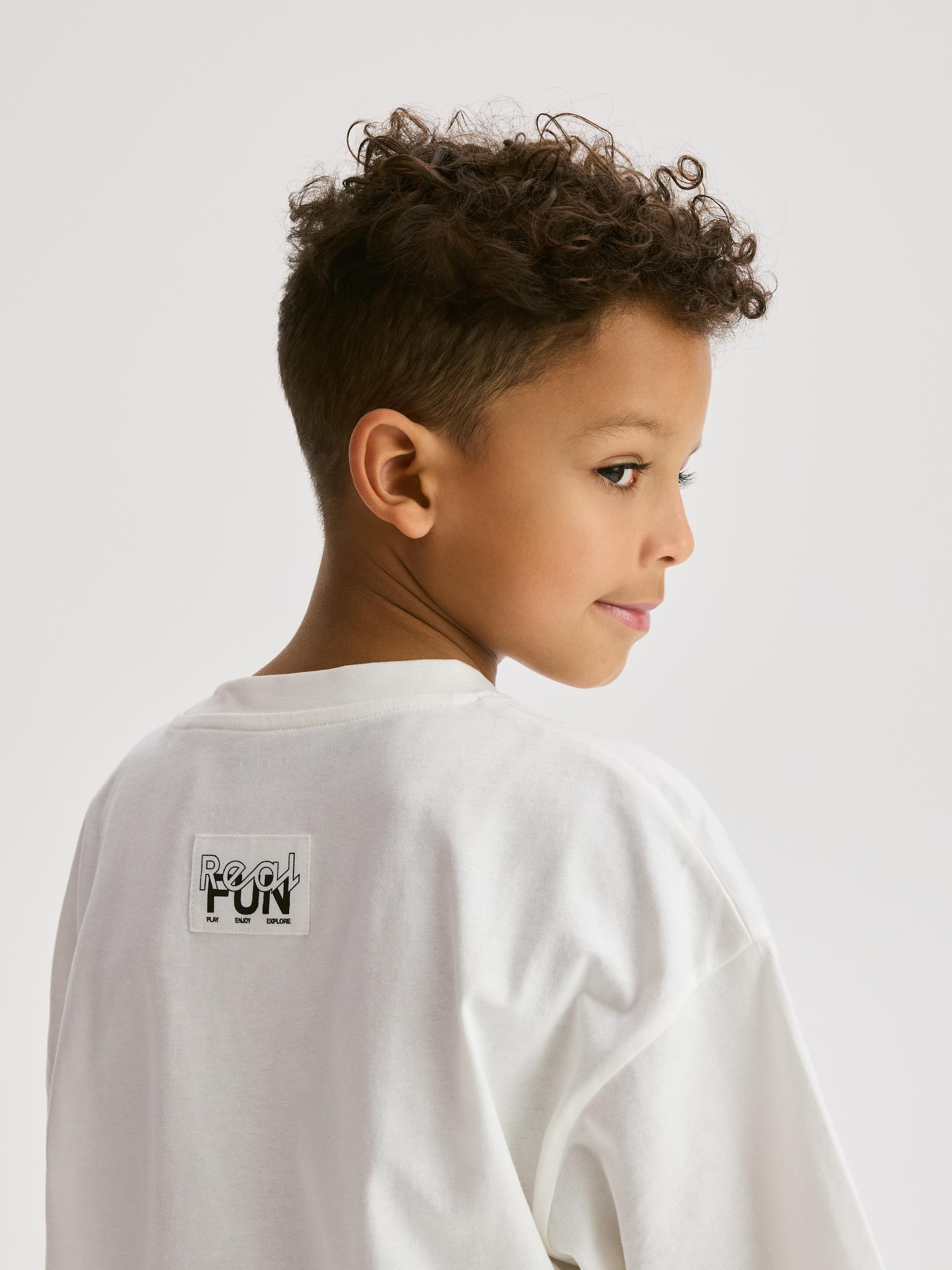 Navy Cotton T-Shirt 3 Pack, Navy, large image number 6