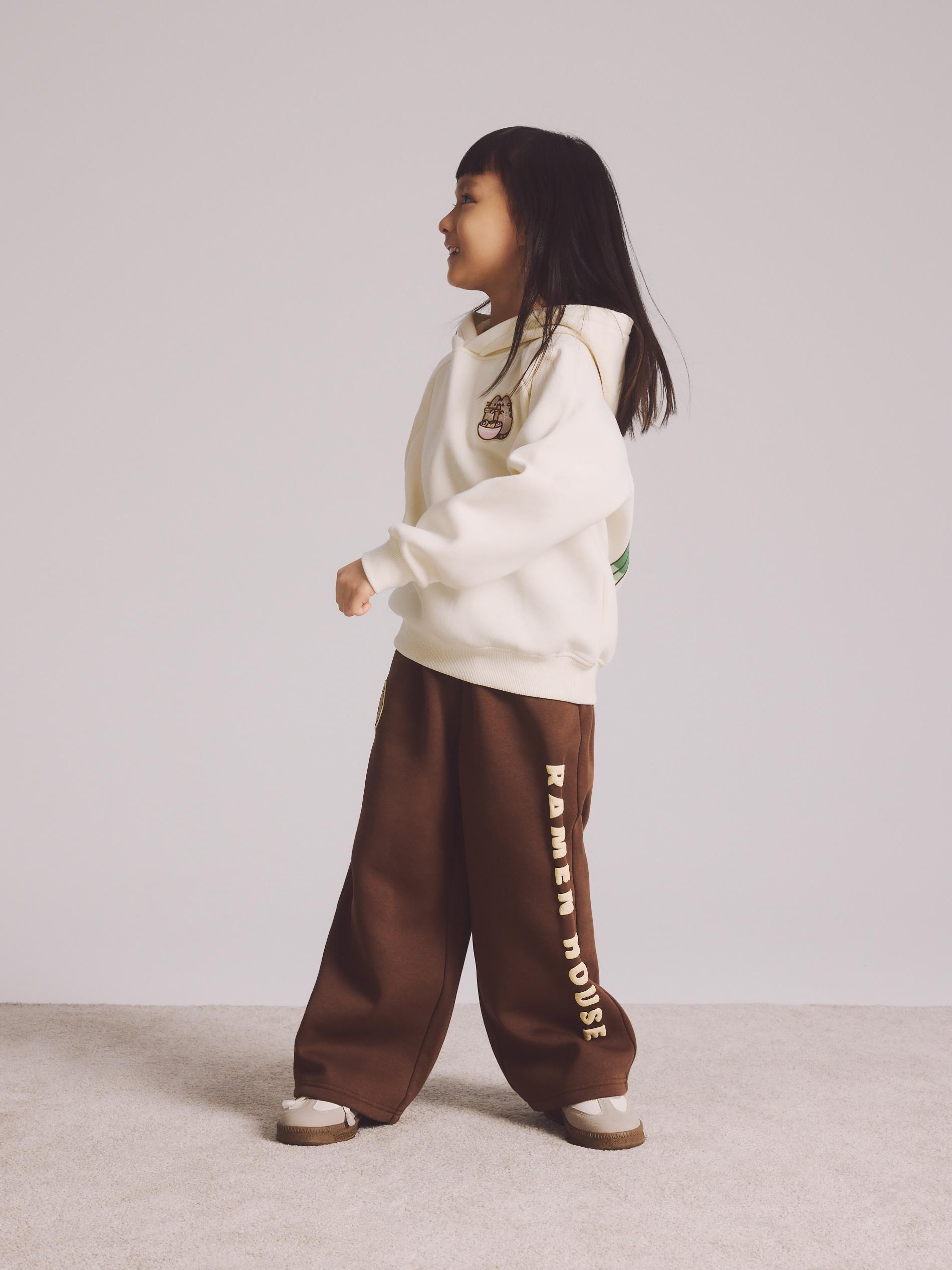 Yellow Pusheen Hoodie With Print, Yellow, large image number 1