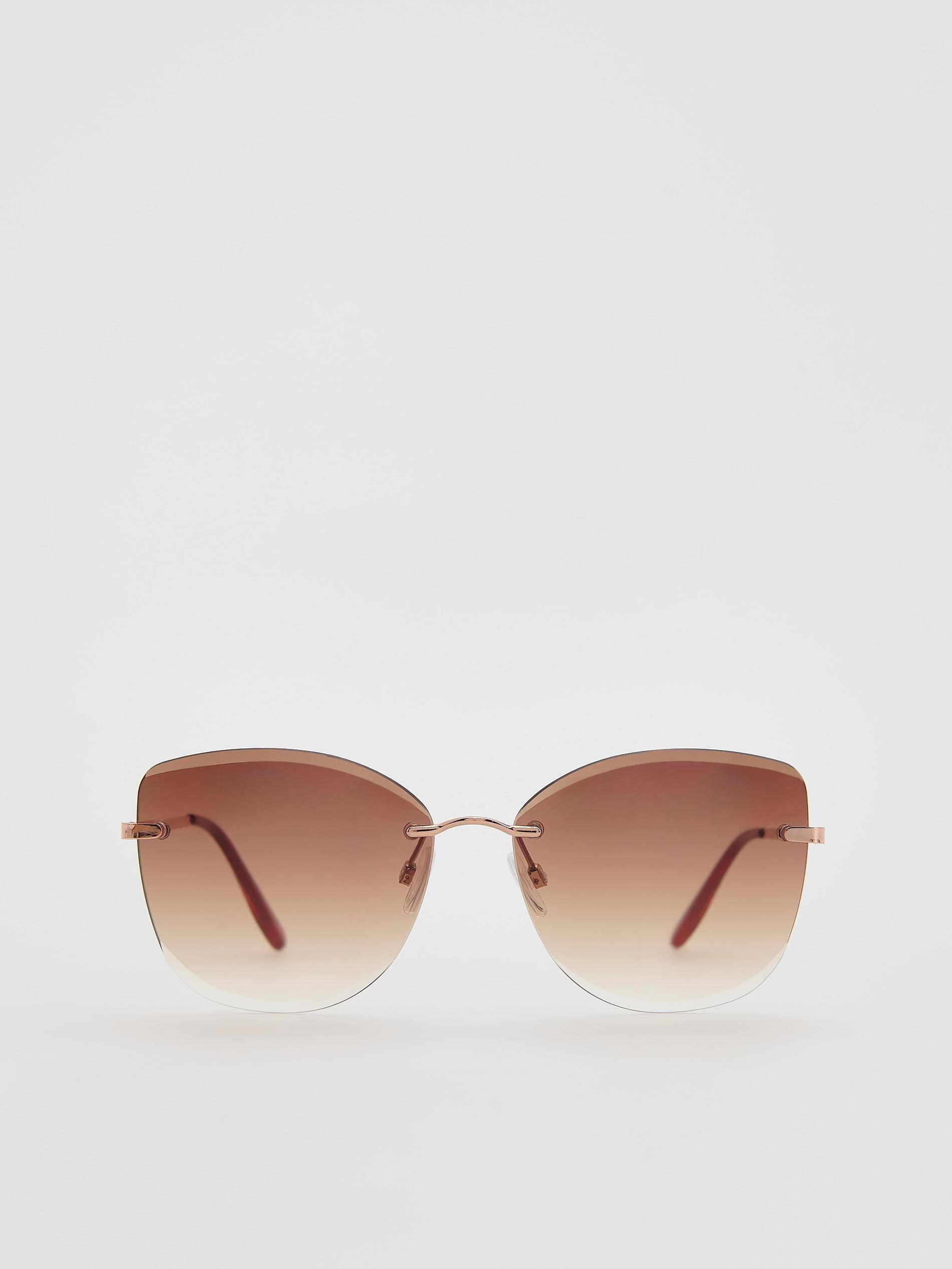 Green Sunglasses With Case, Khaki, large image number 0