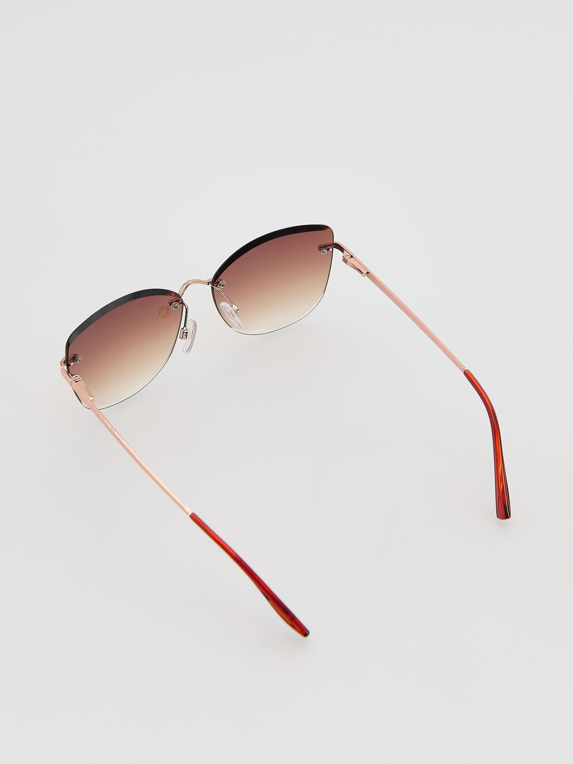 Green Sunglasses With Case, Khaki, large image number 1