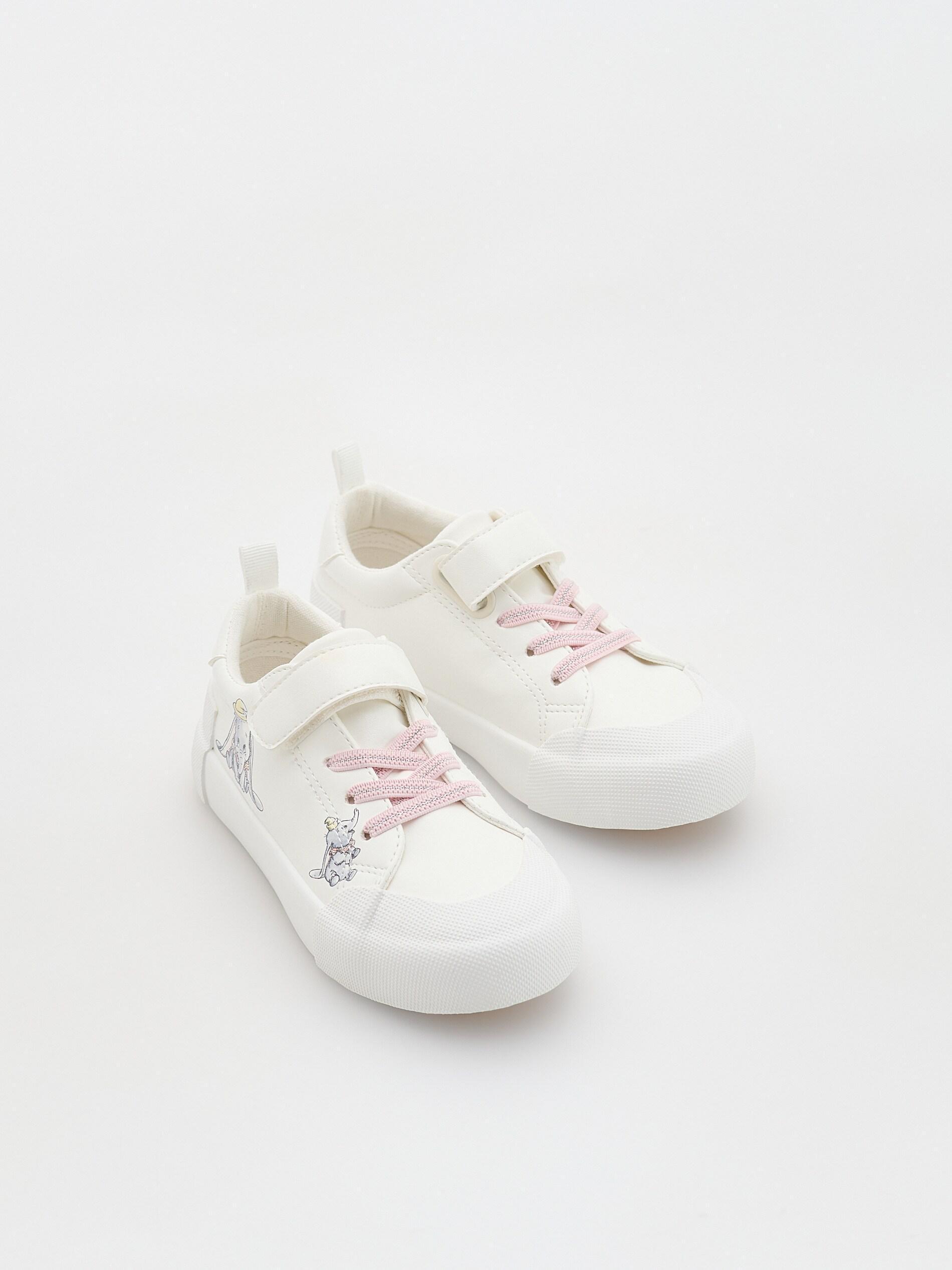 WHITE Dumbo slip-on trainers, White, large image number 0