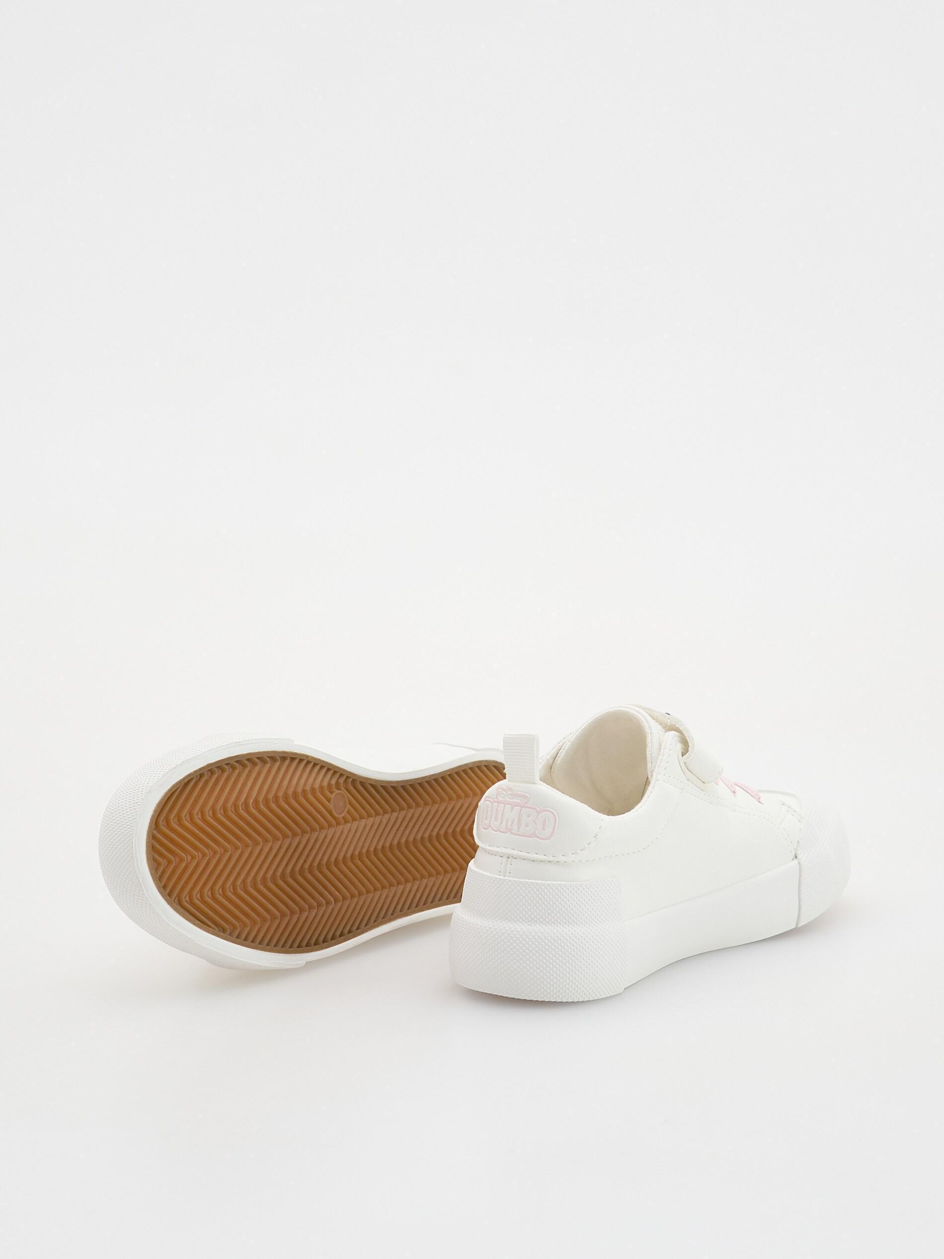 WHITE Dumbo slip-on trainers, White, large image number 1