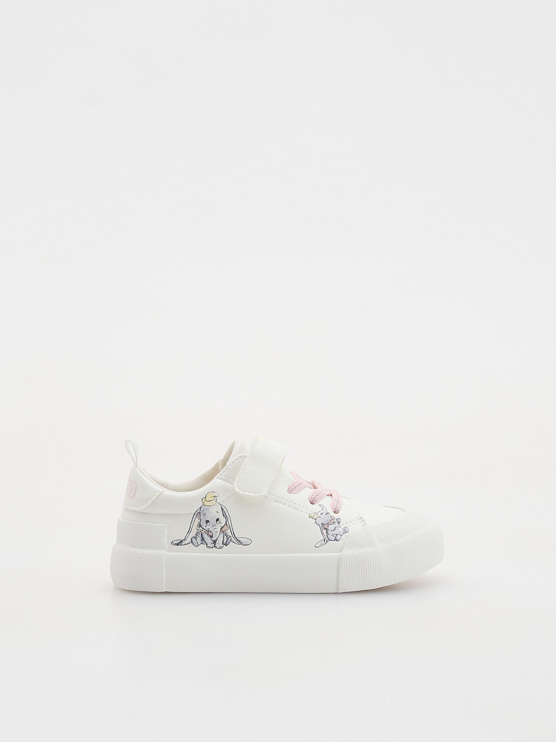 WHITE Dumbo slip-on trainers, White, large image number 2