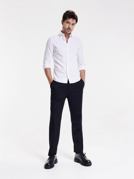 Reserved - White Super Slim Fit Shirt