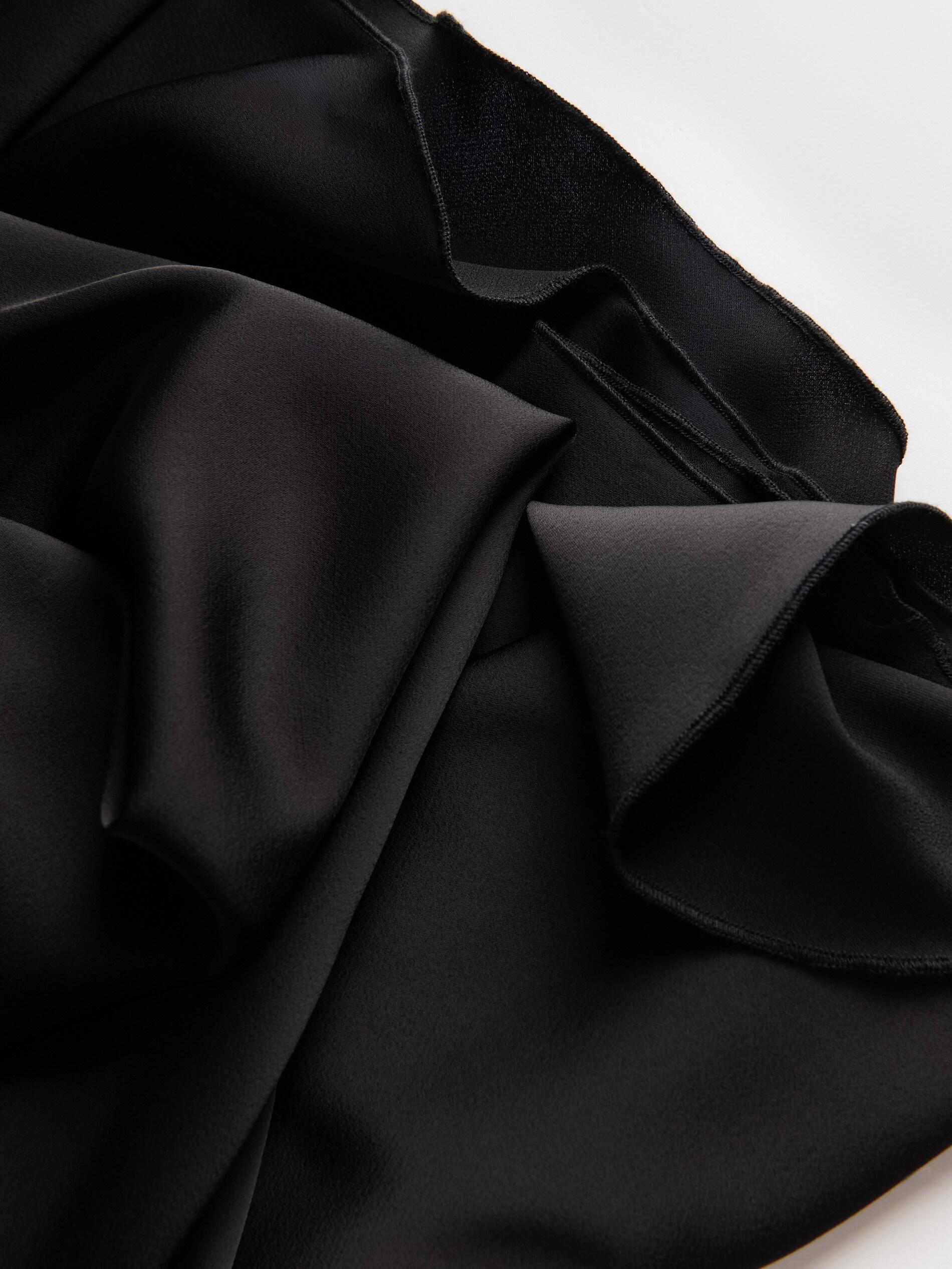 Black Midi Skirt, Black, large image number 9