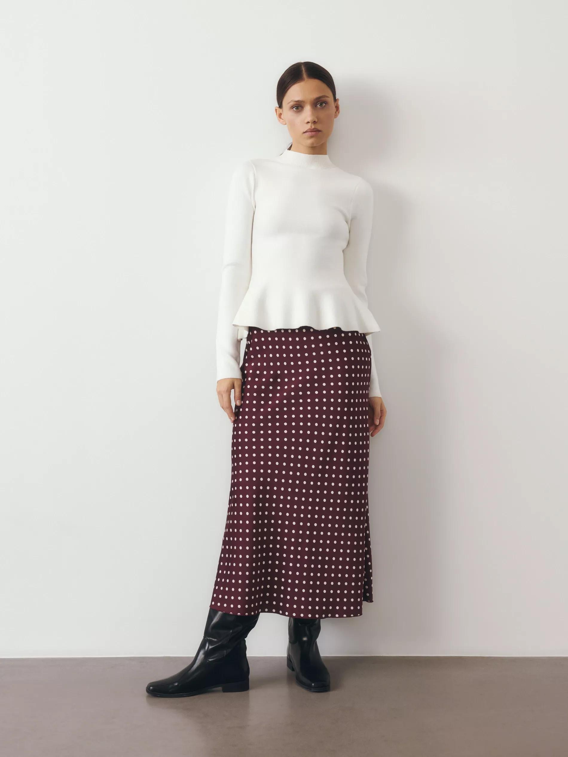 Multicolour Flared Midi Skirt, , large image number 2