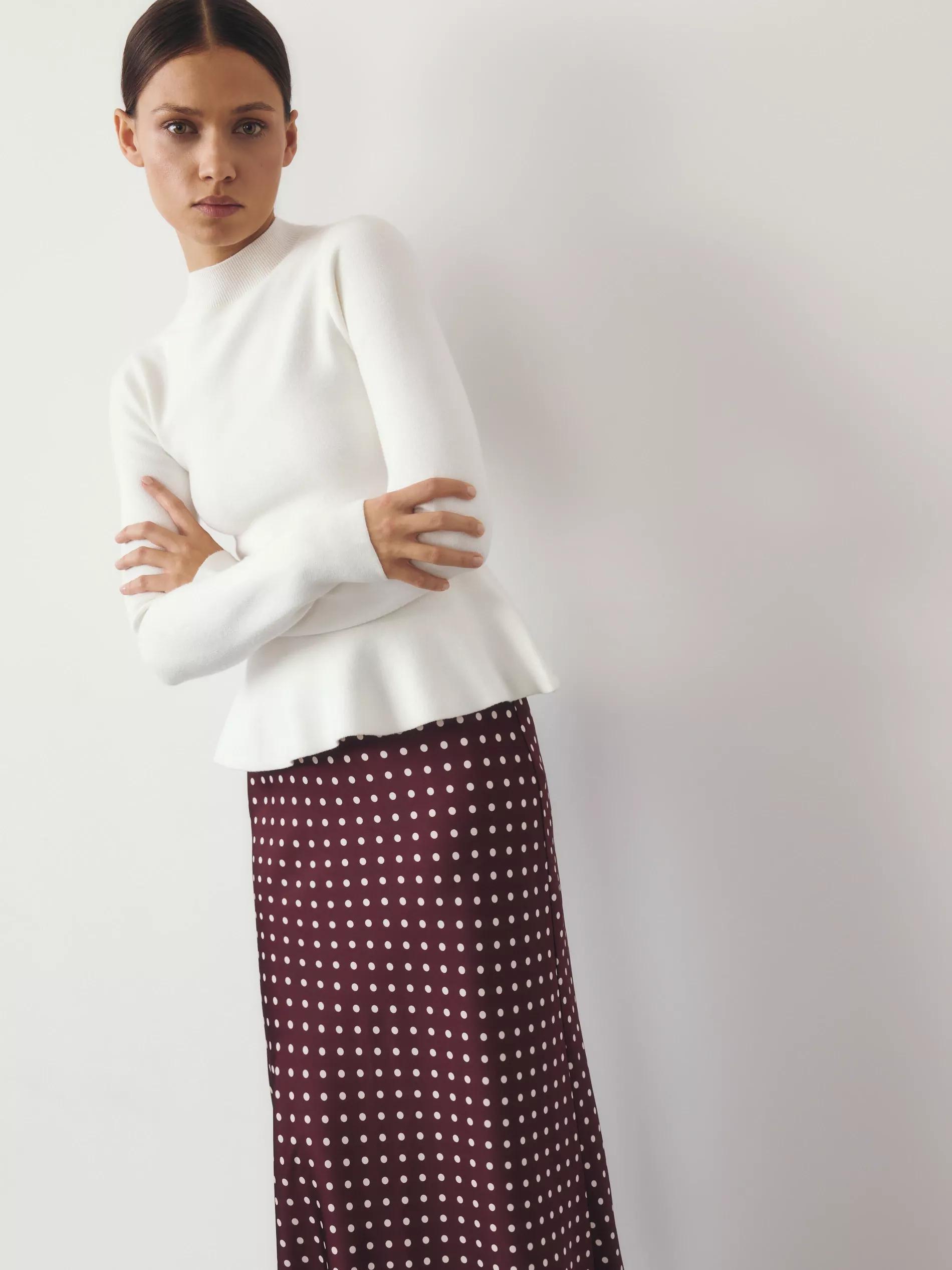 Multicolour Flared Midi Skirt, , large image number 3