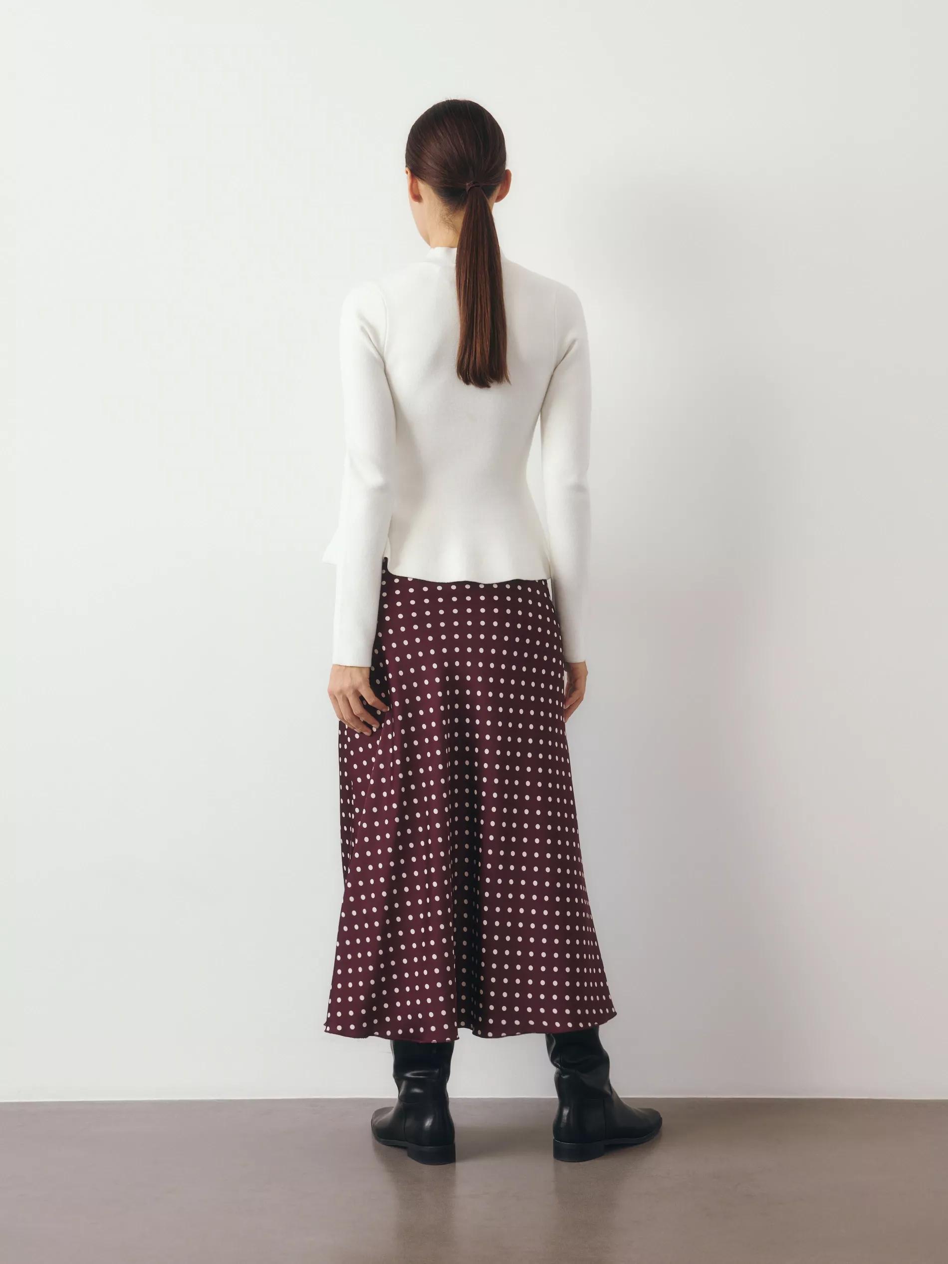 Multicolour Flared Midi Skirt, , large image number 4
