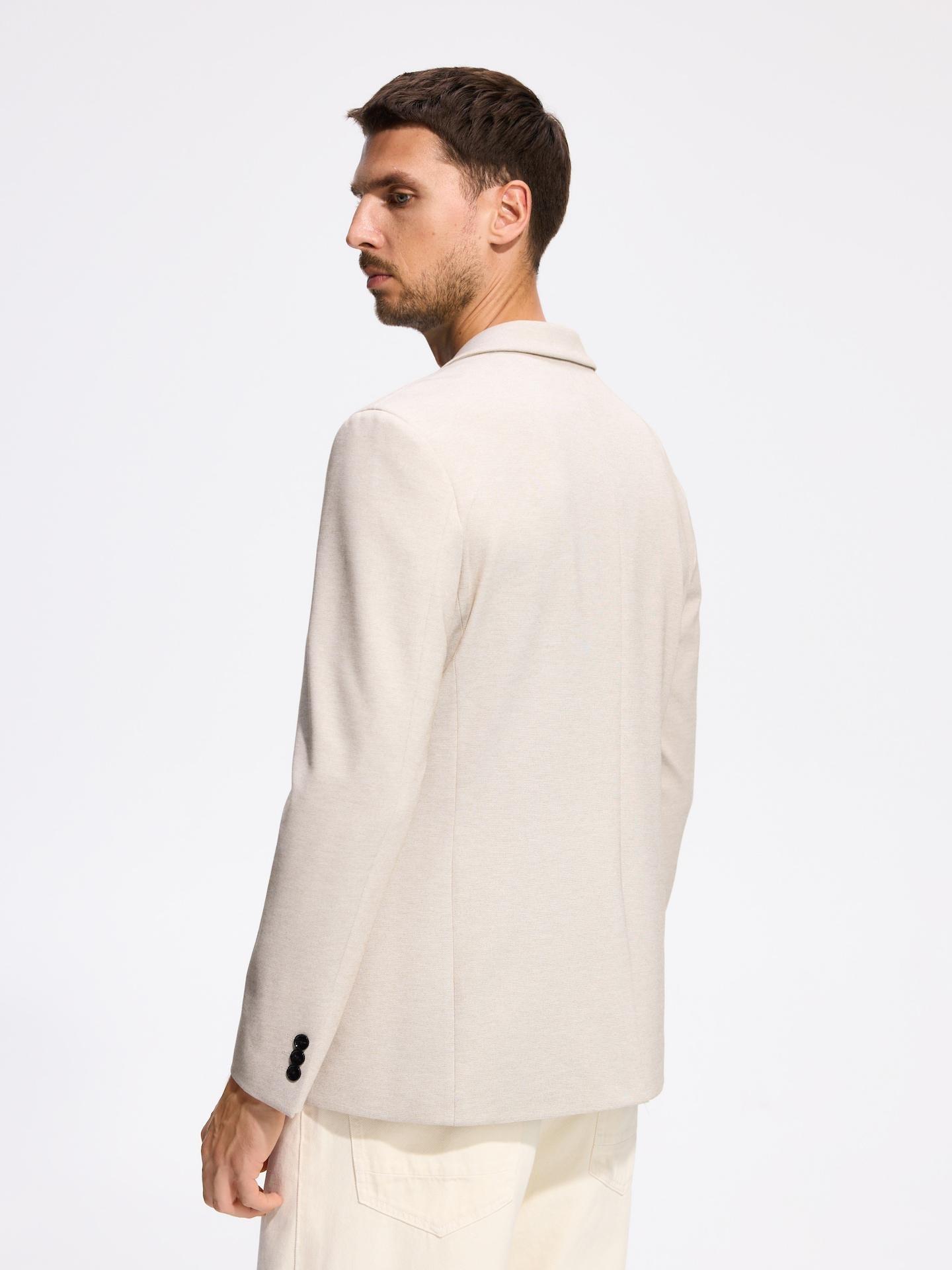MEN`S BLAZER SAND, Beige, large image number 3