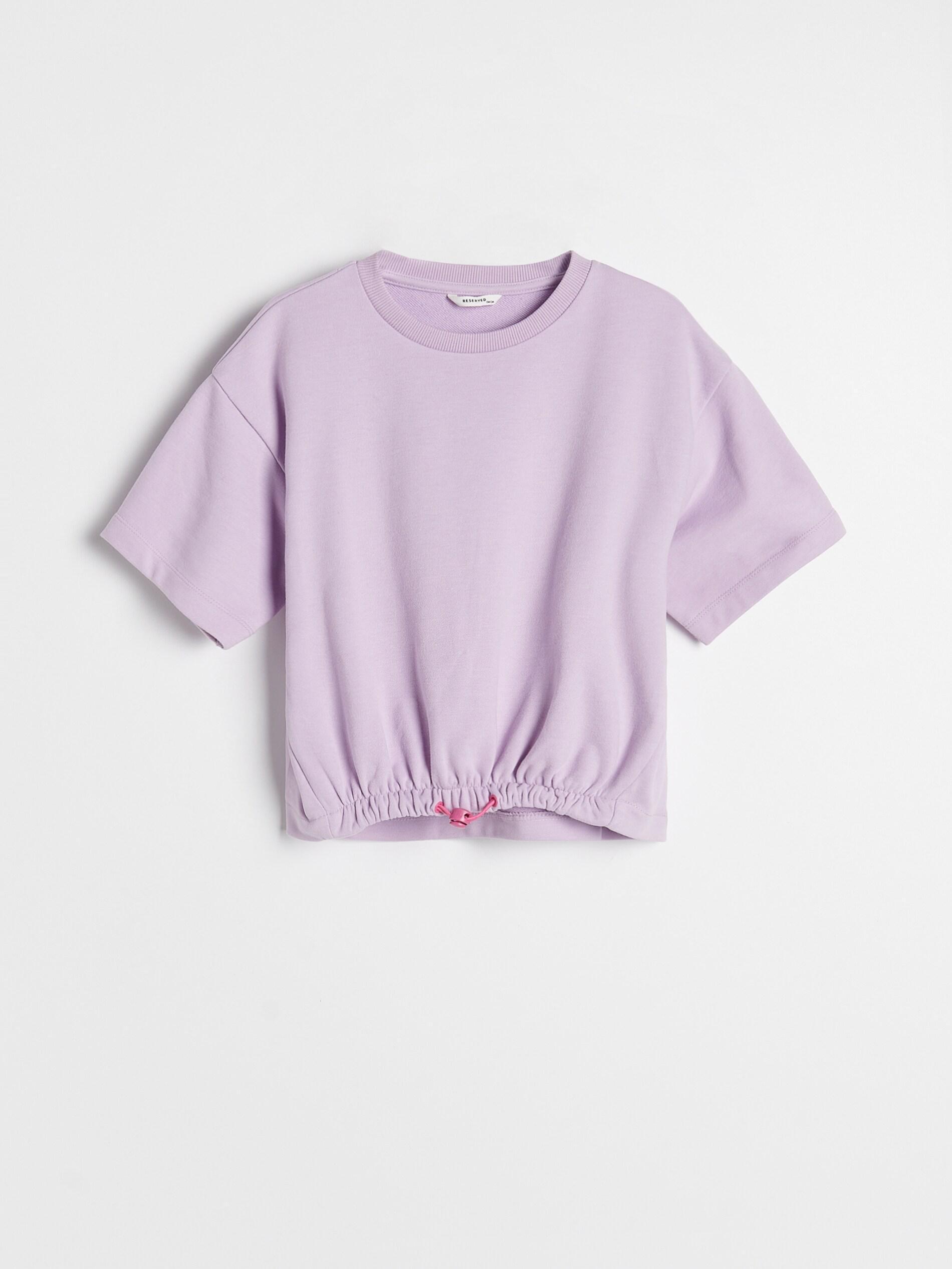 Violet Cotton T-Shirt, , large image number 2