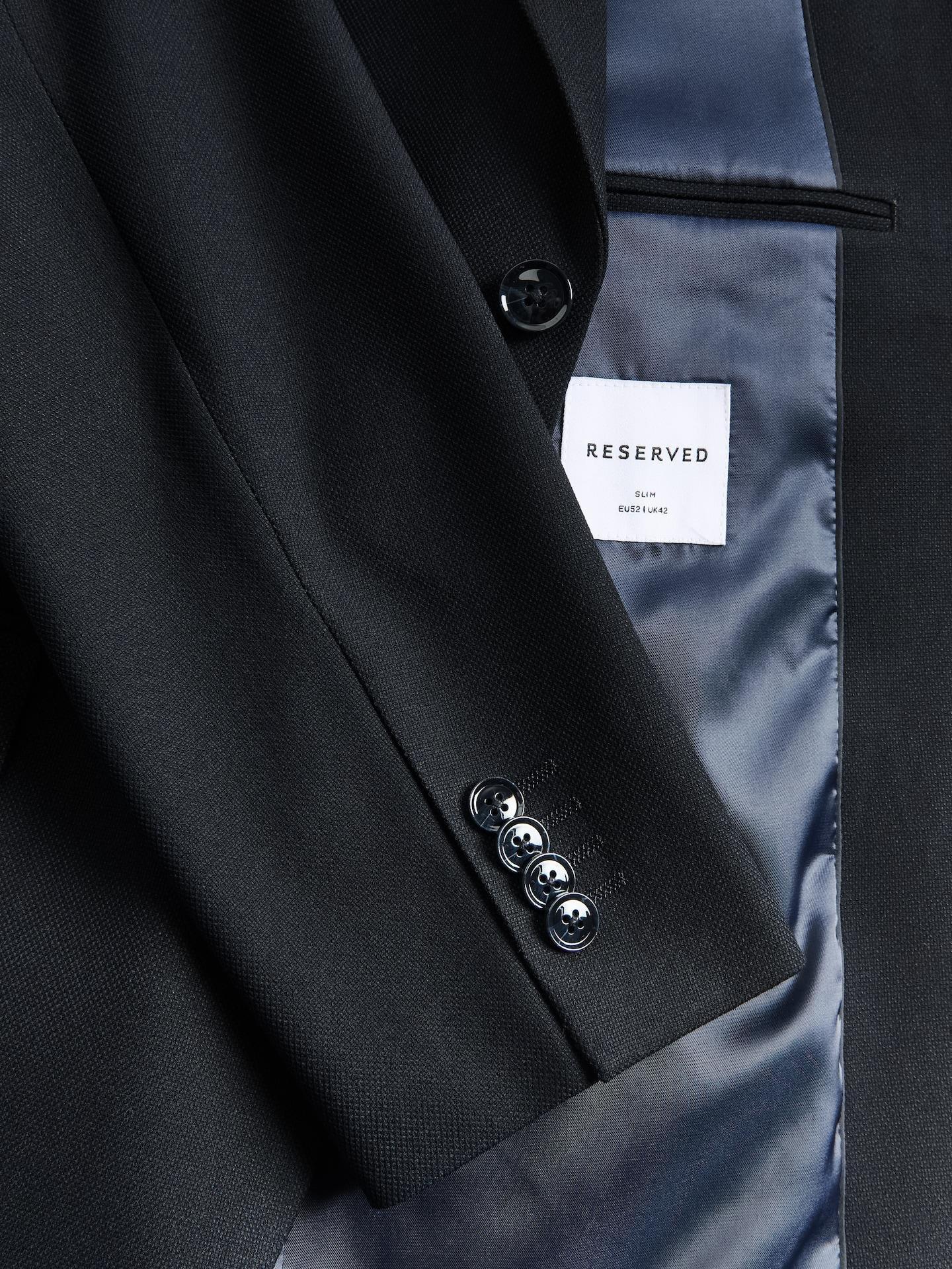 Navy Slim Fit Blazer With Viscose Blend, Navy, large image number 5