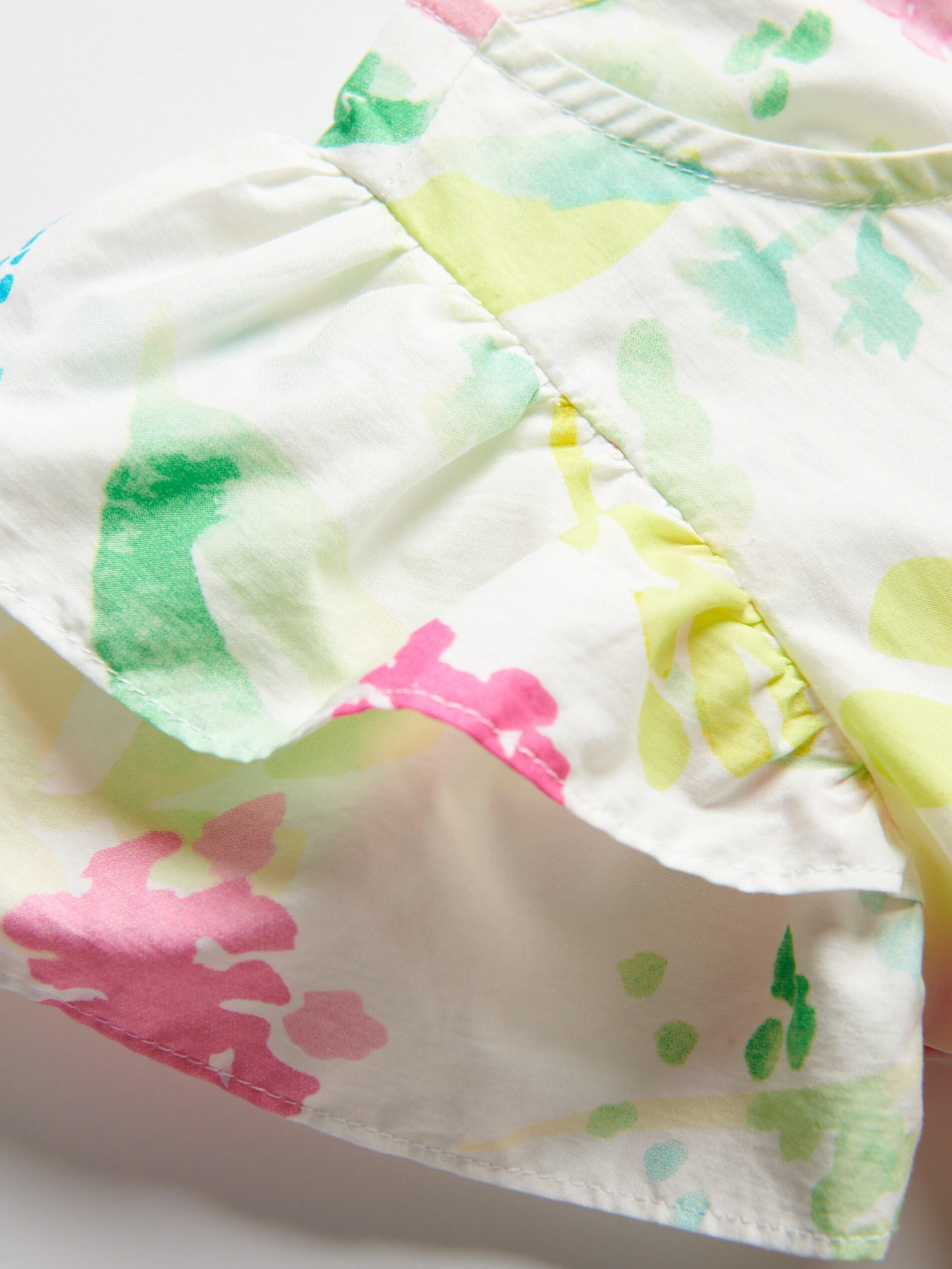 Multicolor Jumpsuit With Ruffles, Kids Girl, , large image number 2