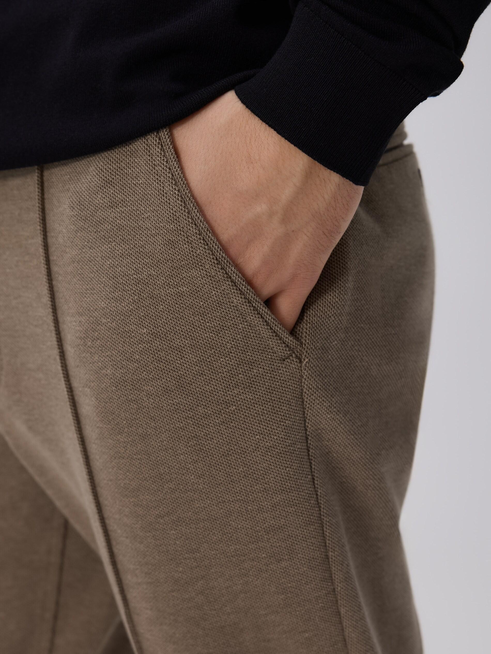 Beige Chino Slim Trousers, Beige, large image number 3