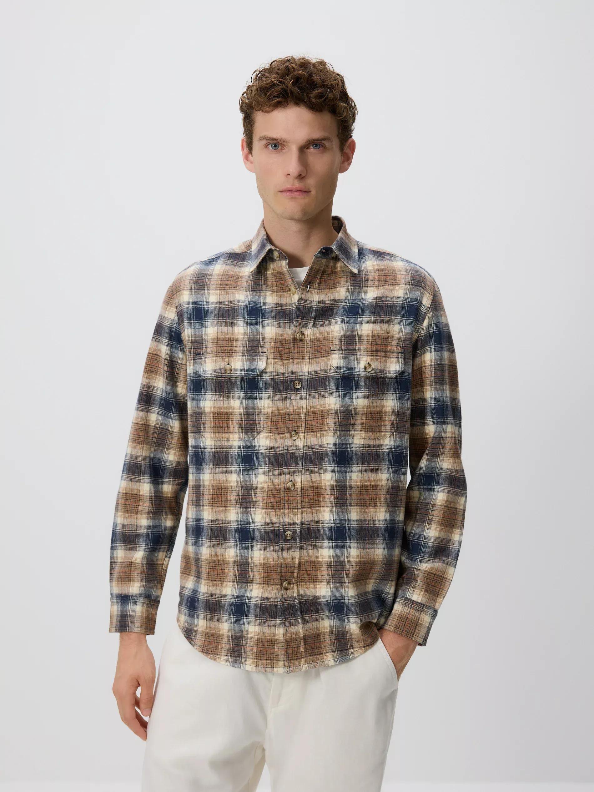 MULTICOLOR Regular fit check shirt, Multicolor, large image number 0