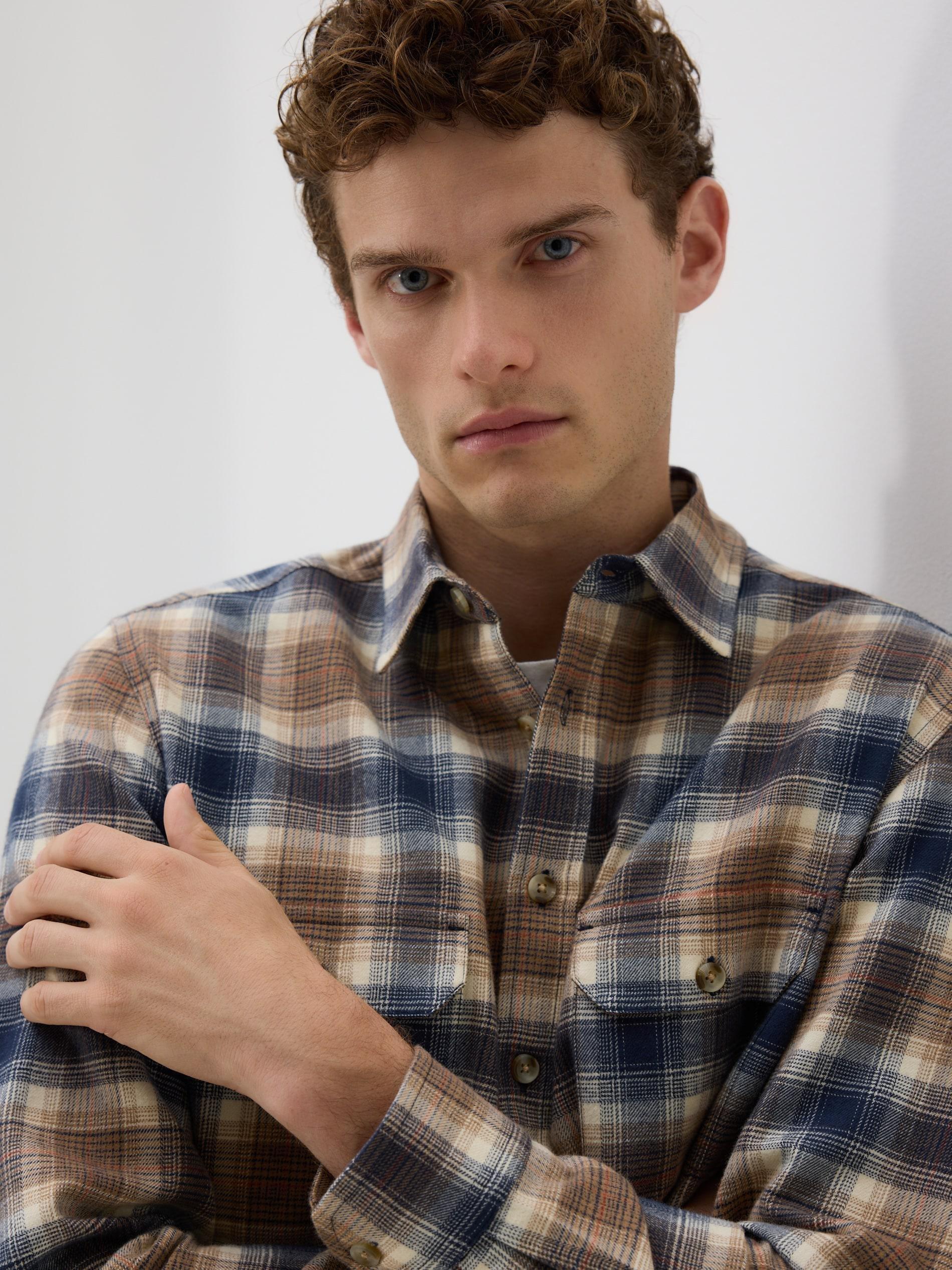 MULTICOLOR Regular fit check shirt, Multicolor, large image number 4