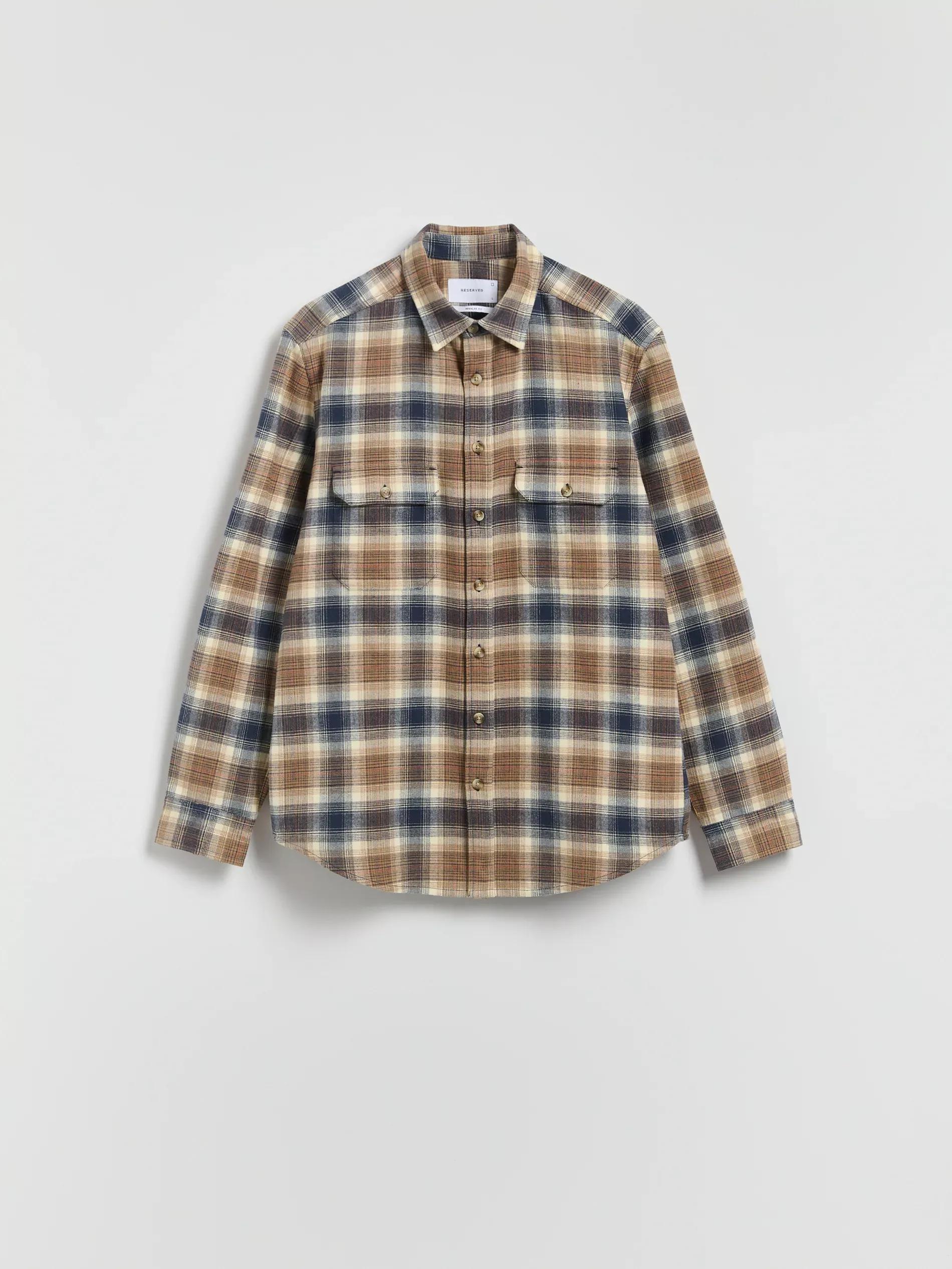 MULTICOLOR Regular fit check shirt, Multicolor, large image number 5