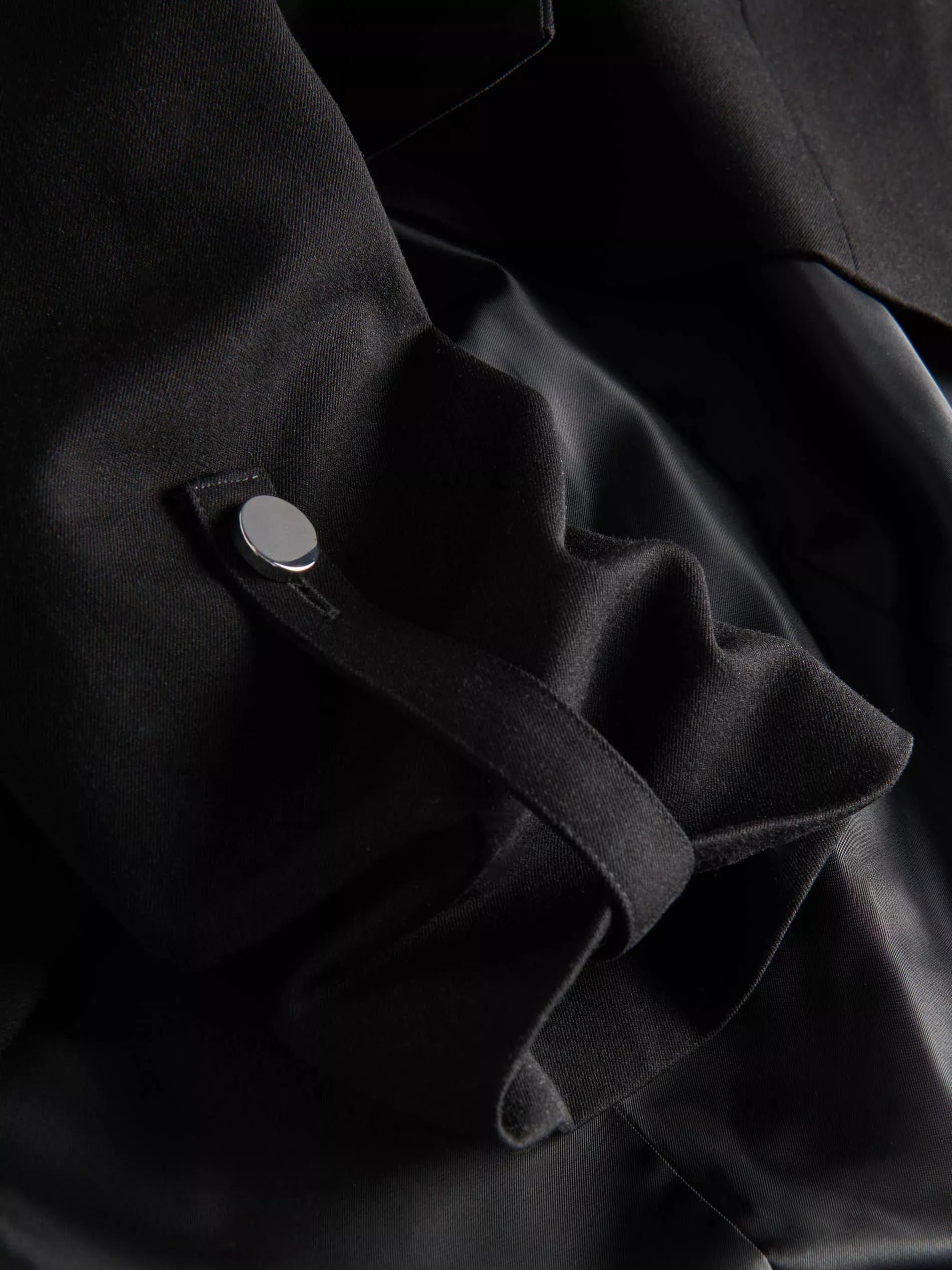 Black Single Breasted Blazer, , large image number 5