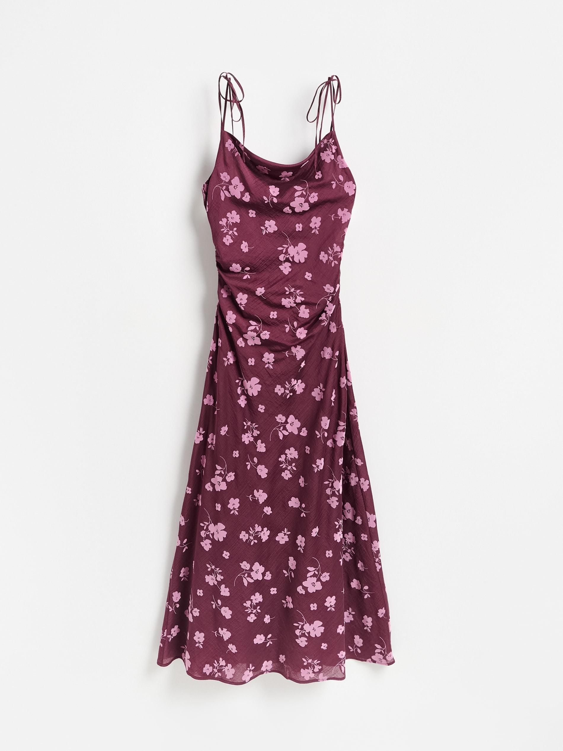 Purple Lyocell Blend Dress, Pink, large image number 5