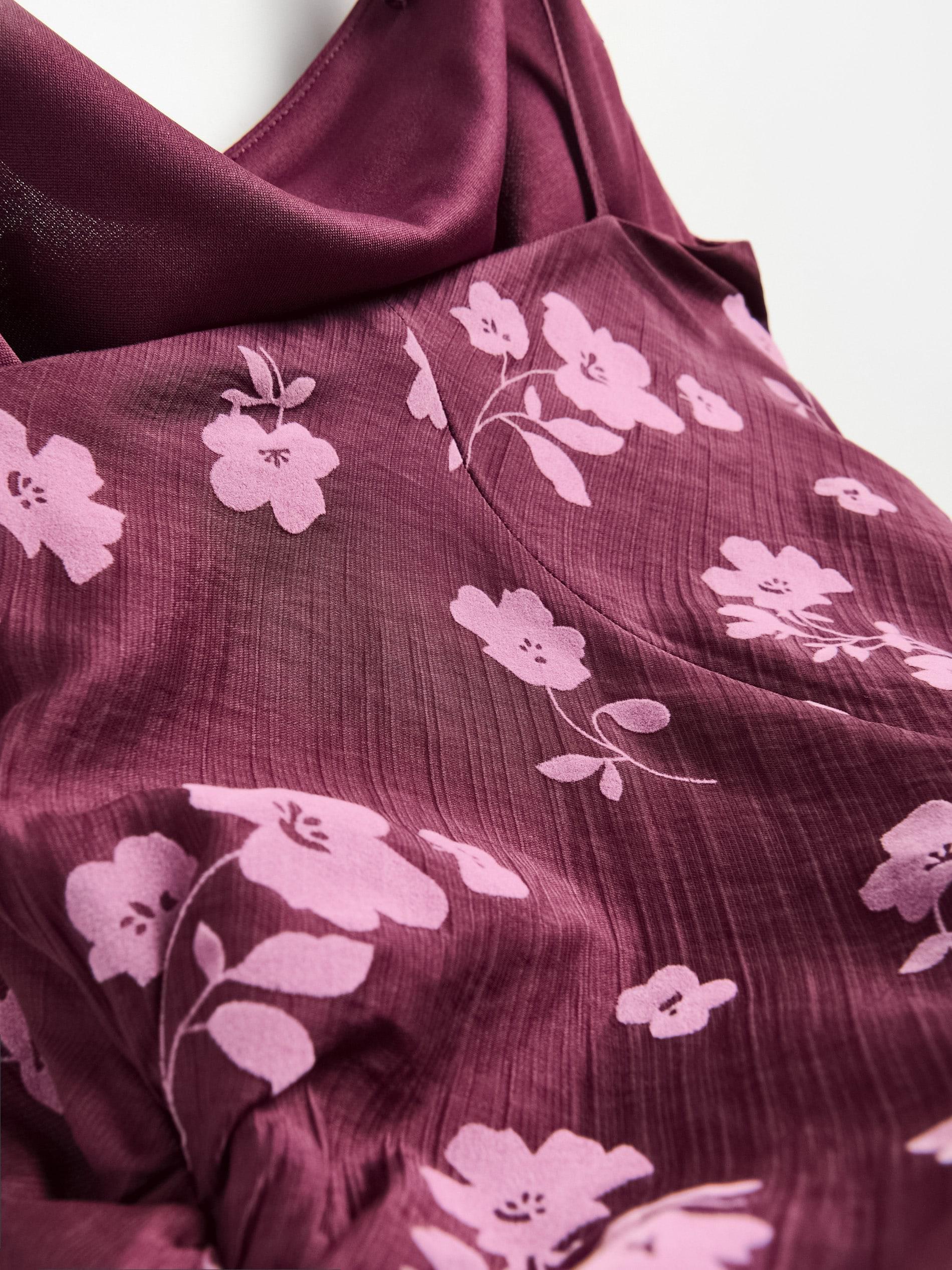 فستان لايوسيل خليط بنفسجي, Pink, large image number 6