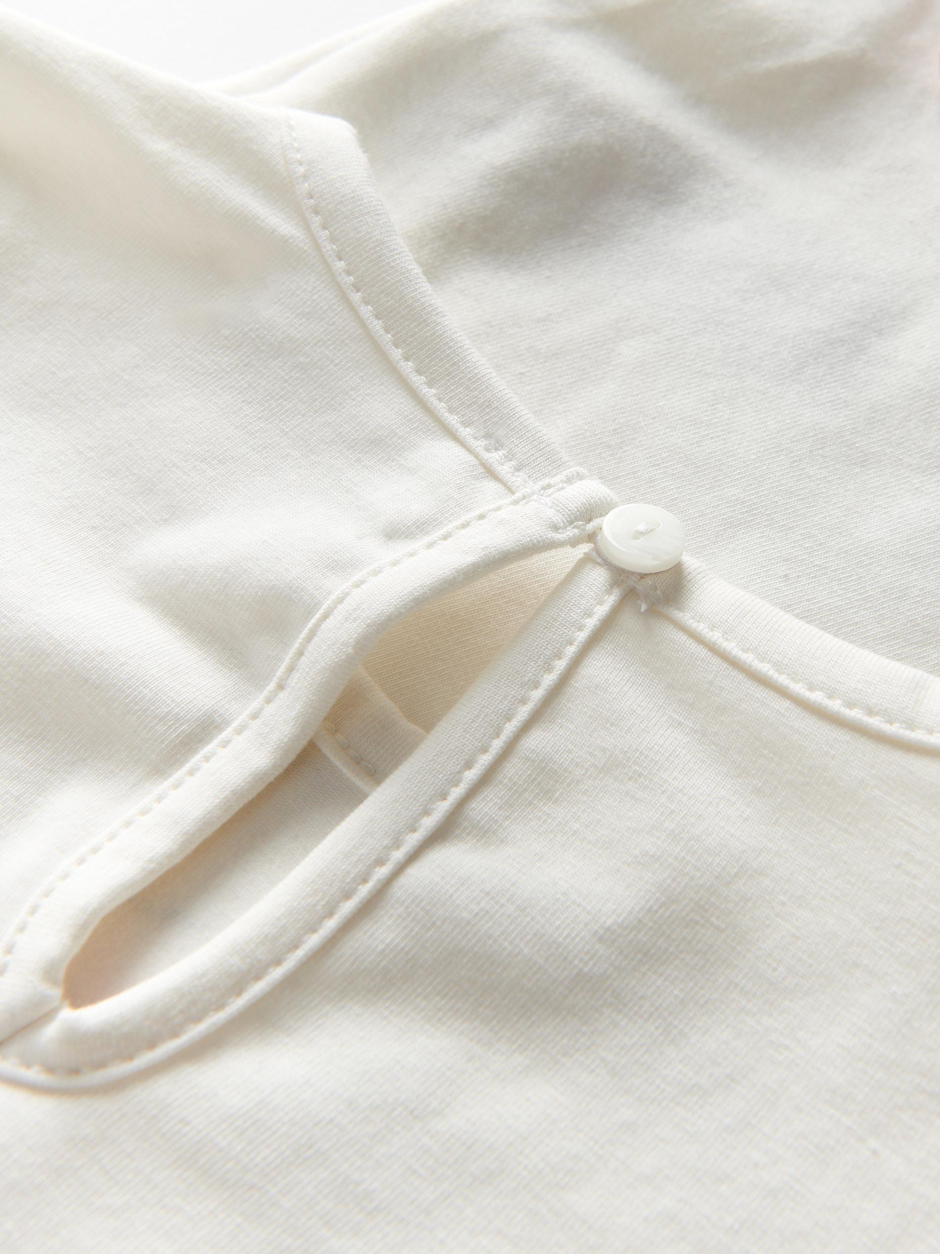 Cream T-Shirt With Print, , large image number 3