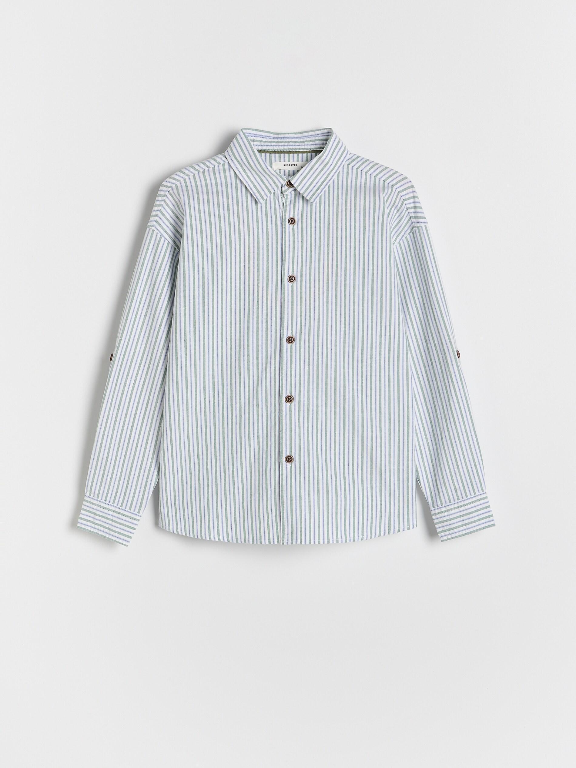 Blue Regular Fit Shirt, Kids Boys, Blue, medium