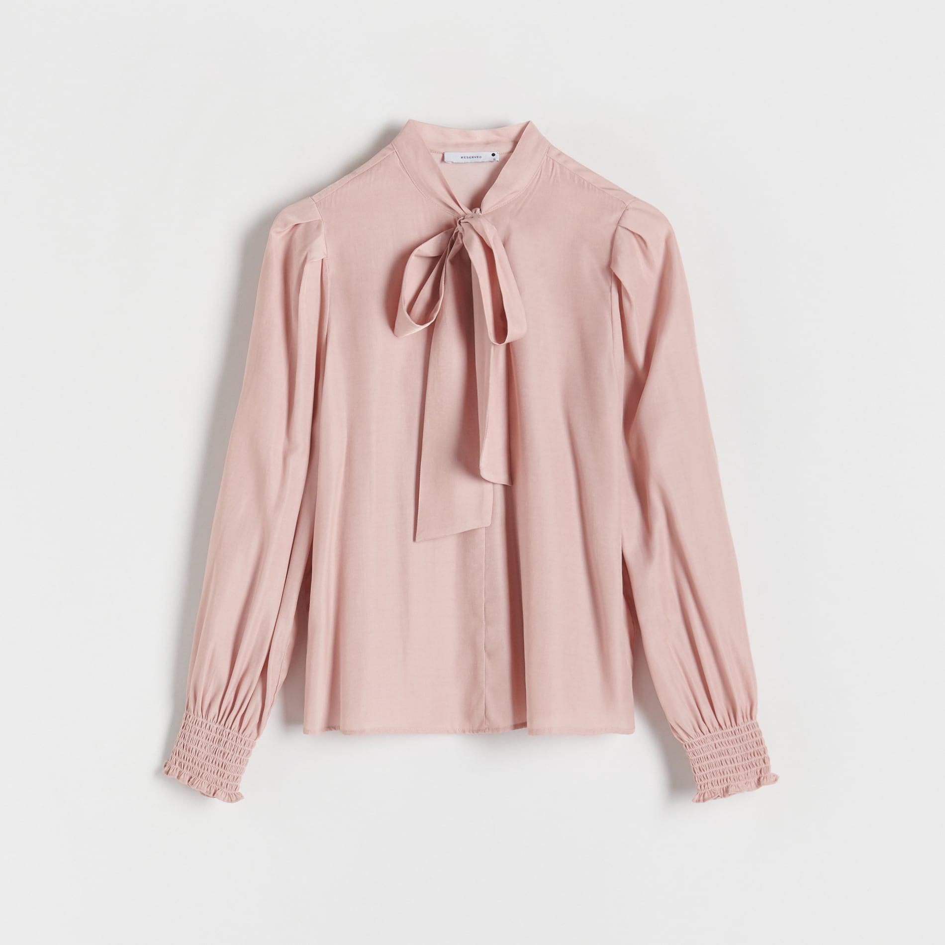Pink Tie Detail Blouse, Pink, large image number 4