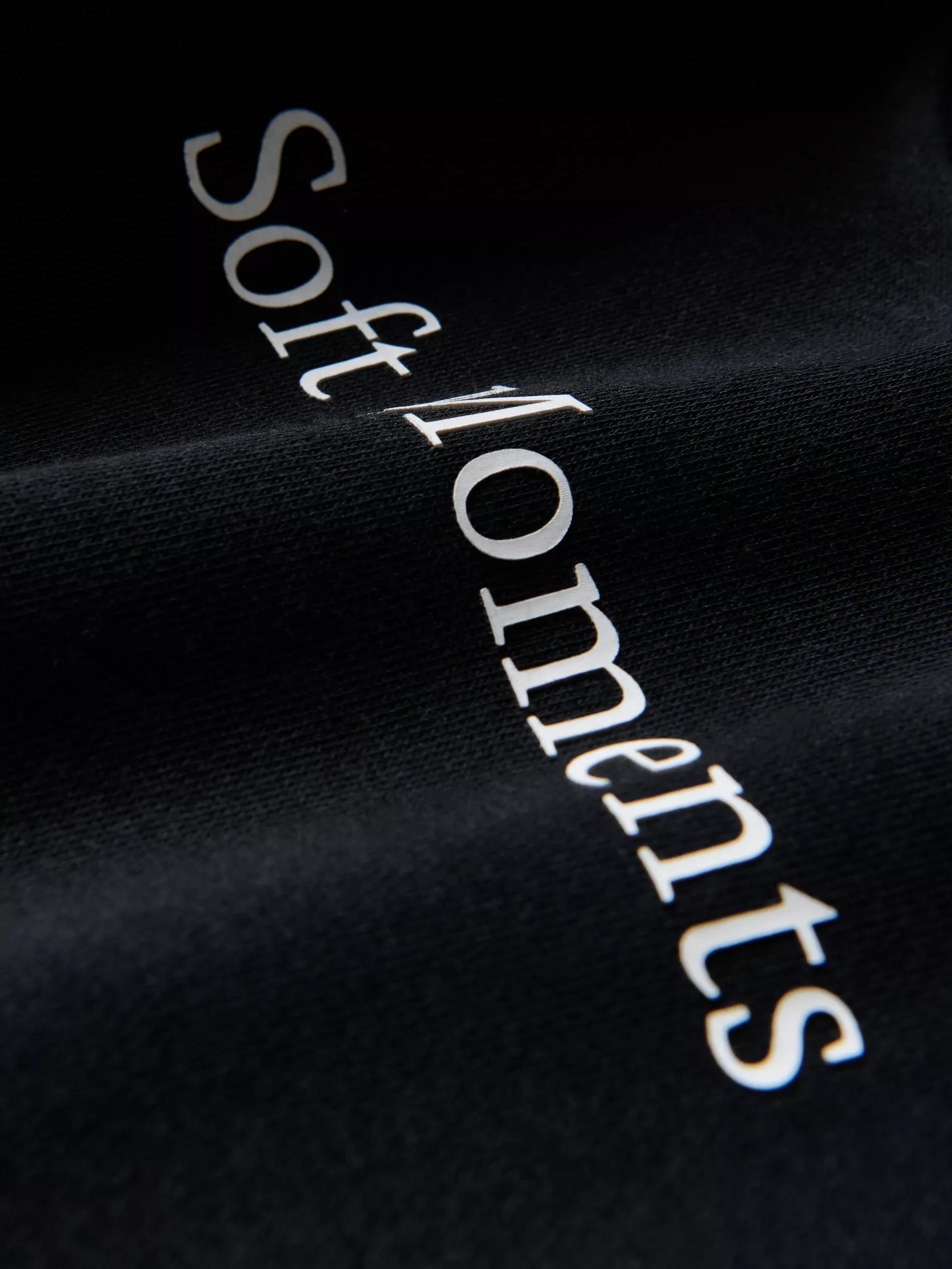 Black Sweatshirt With Print, Black, large image number 1