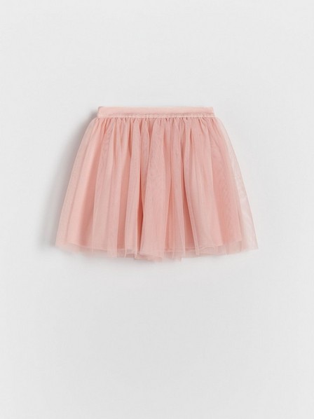Reserved - Pink Tulle Skirt, Kids Girl