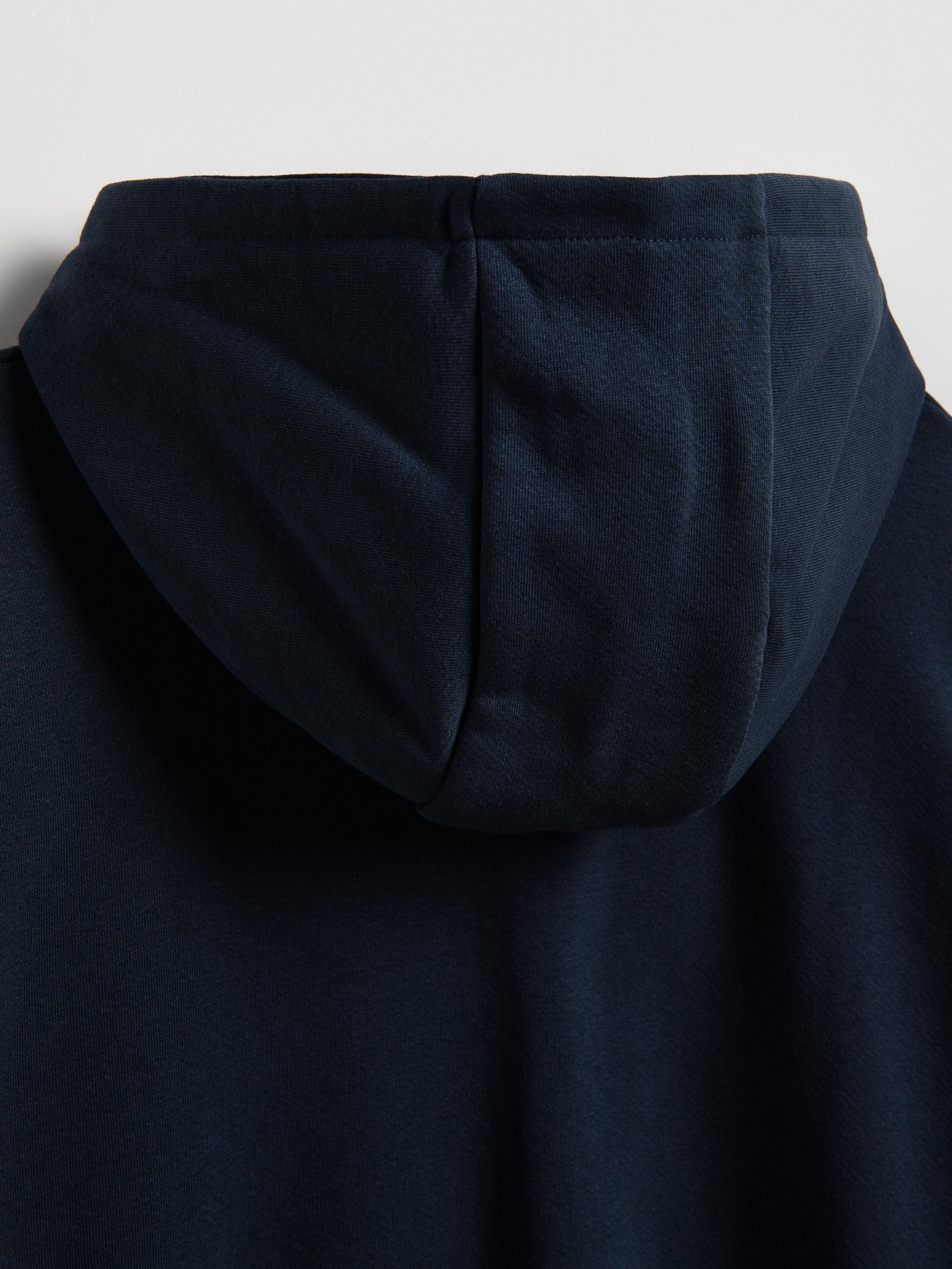 NAVY Cotton sweatshirt, Navy, large image number 2