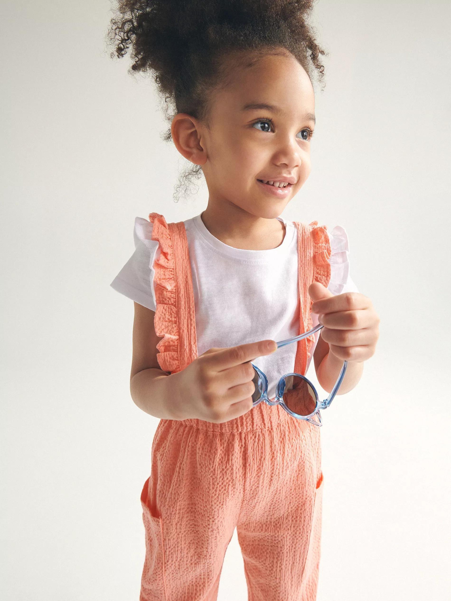 Peach Trousers With Braces, , large image number 2