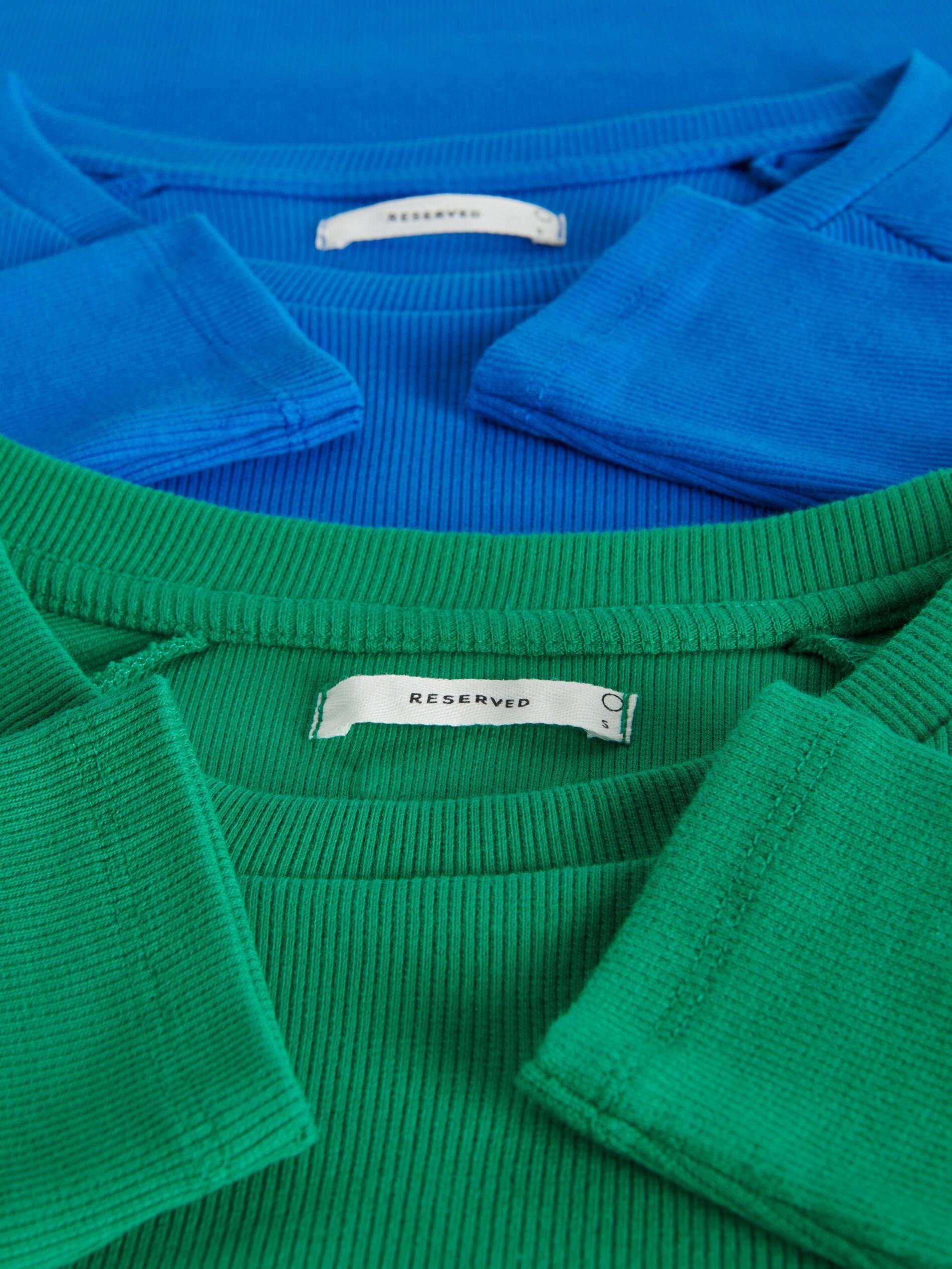 Fresh Green Ribbed Dress, Women, , large image number 4