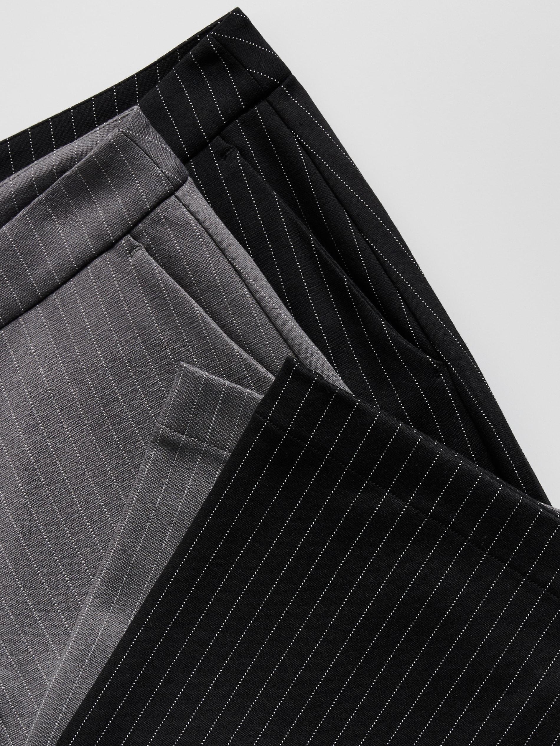 Grey Viscose Rich Trousers, Grey, large image number 4